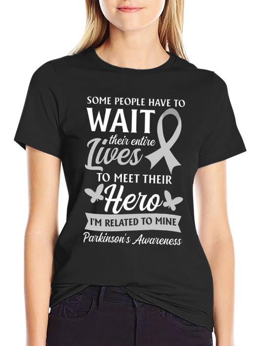 Parkinsons Awareness T-Shirt Hero Related