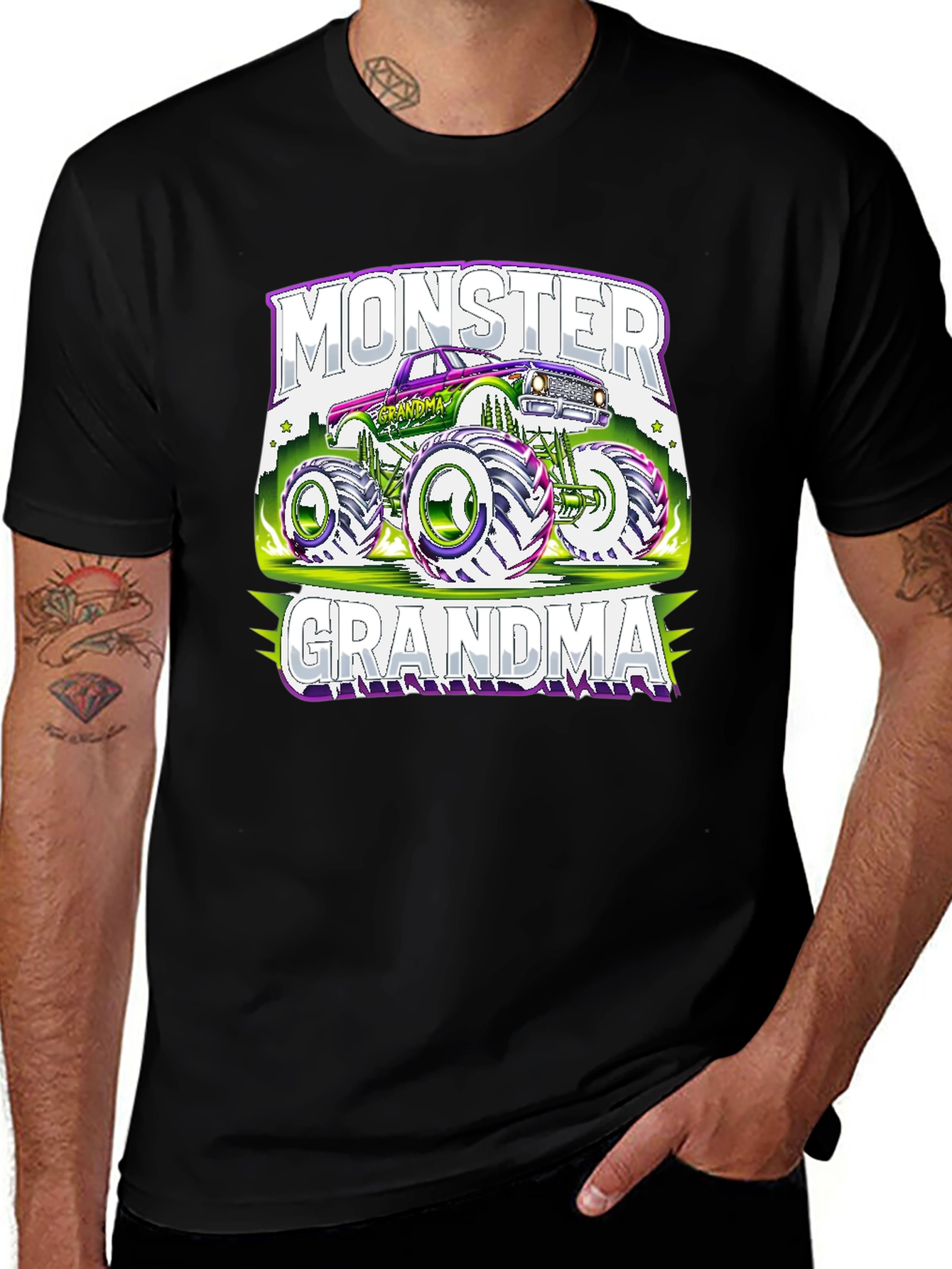 Monster Grandma Truck T-Shirt