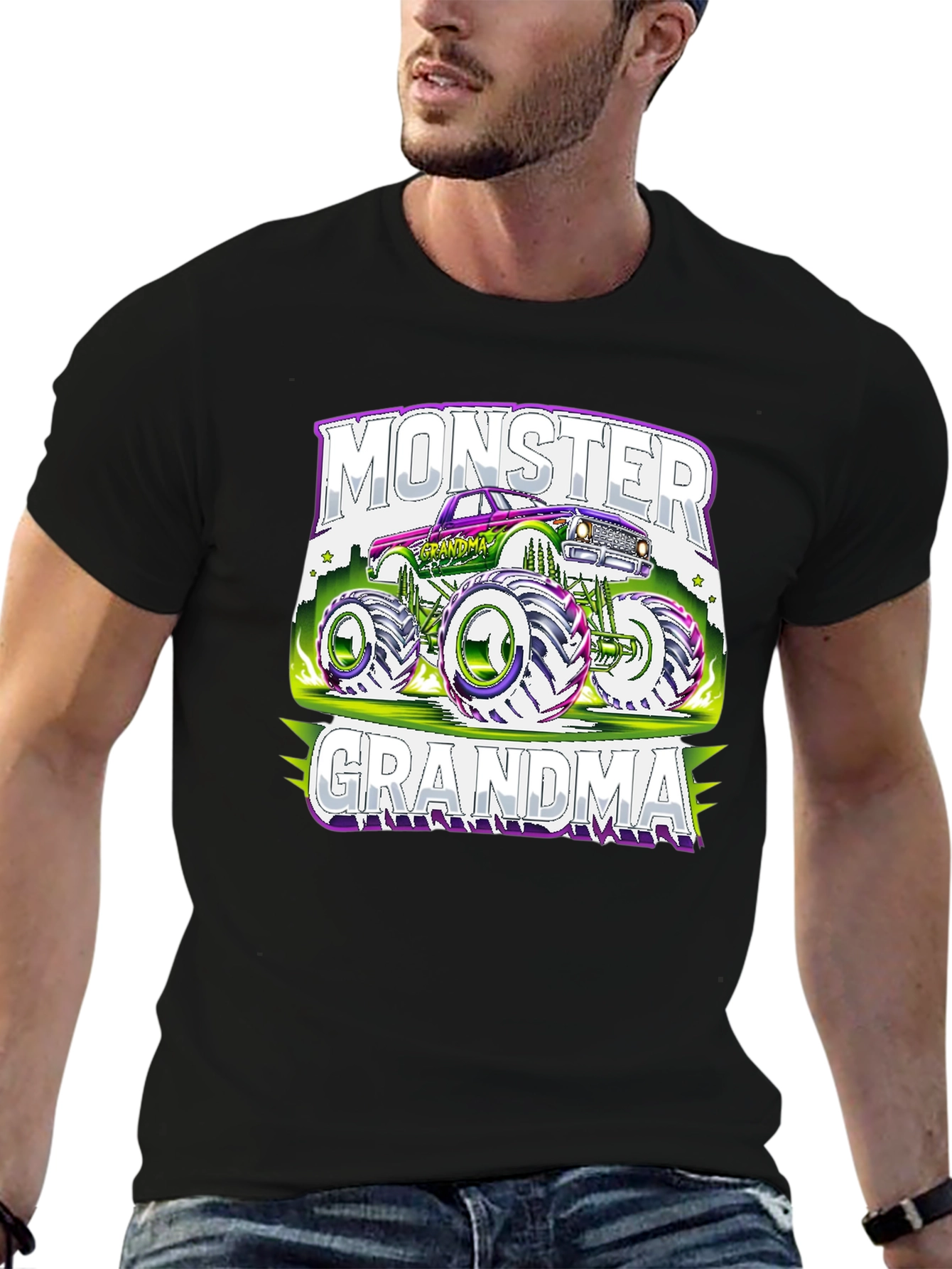 Monster Grandma Truck T-Shirt