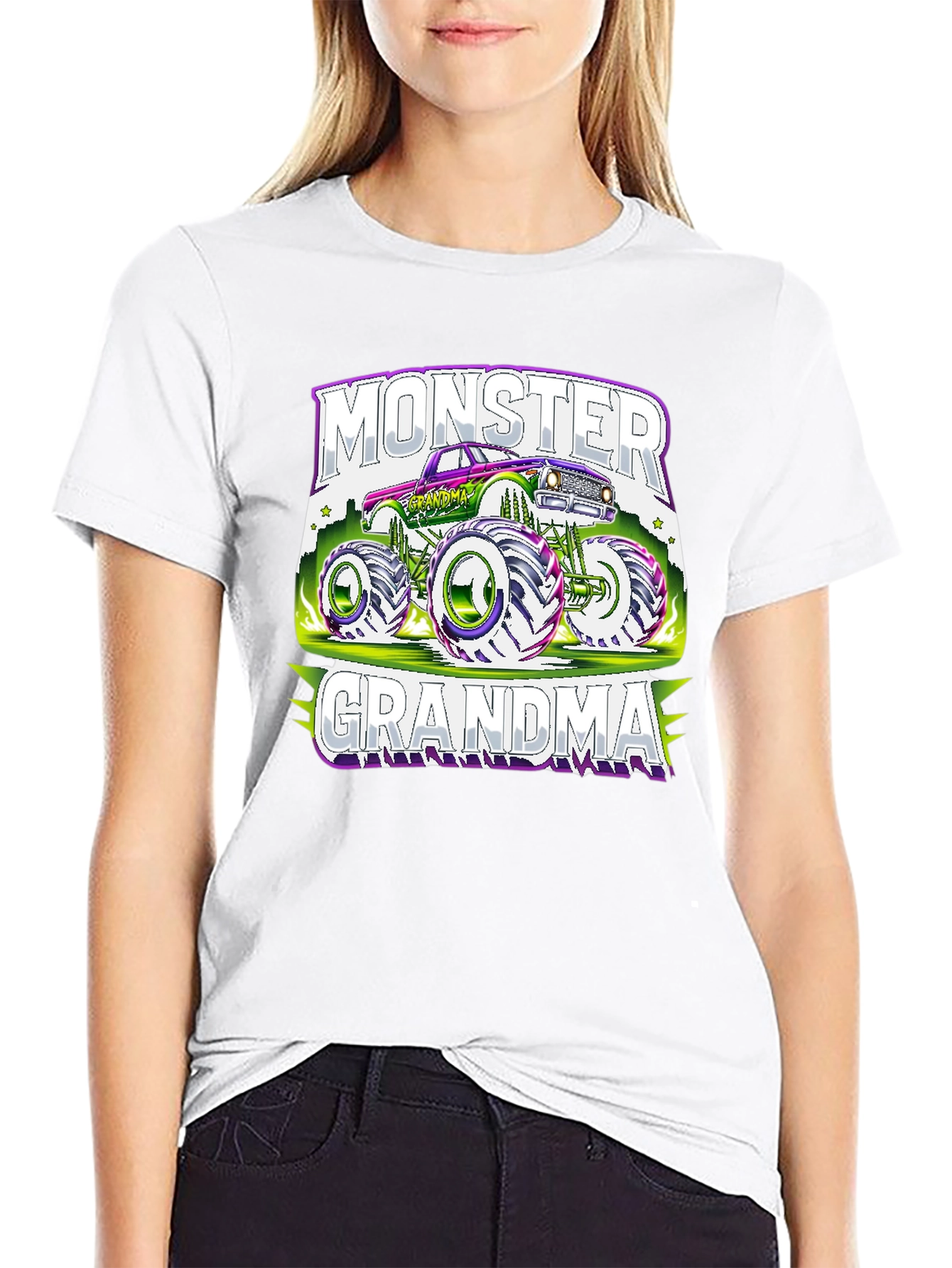 Monster Grandma Truck T-Shirt