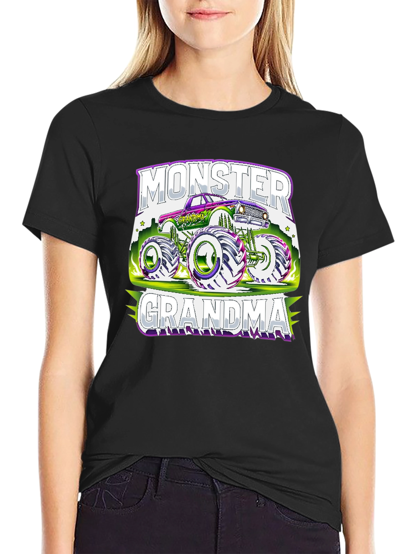 Monster Grandma Truck T-Shirt