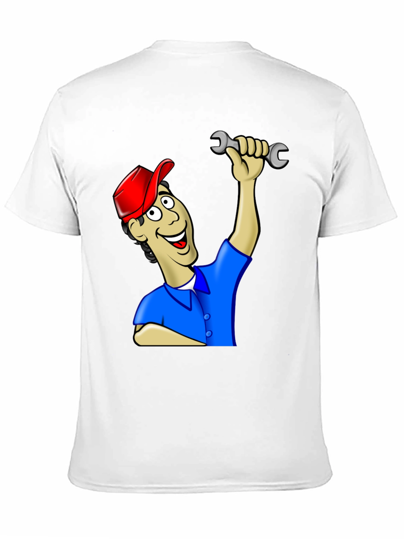 Cartoon Mechanic T-Shirt