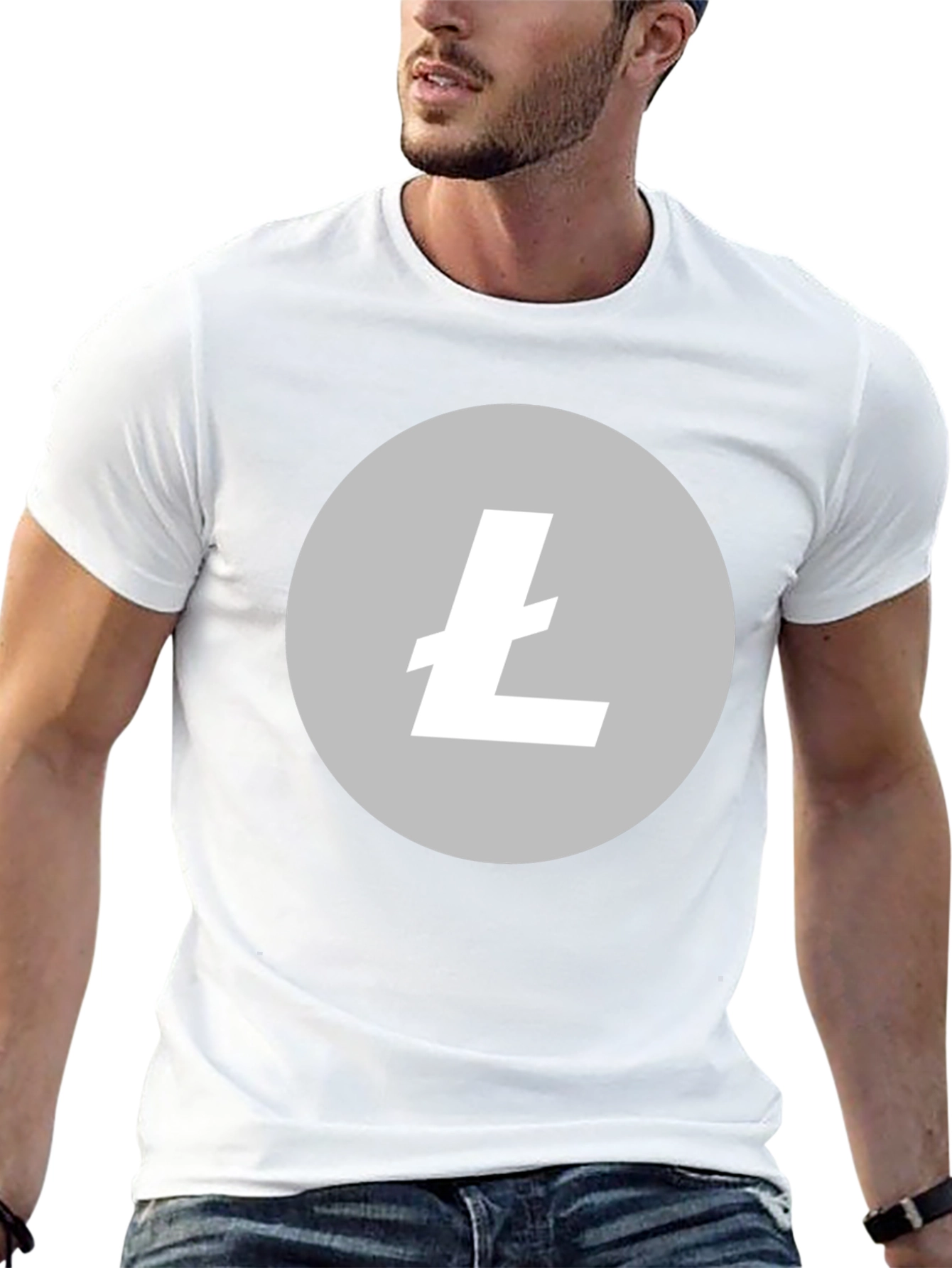 Litecoin Crypto T-Shirt - Stylish & Comfortable Tee