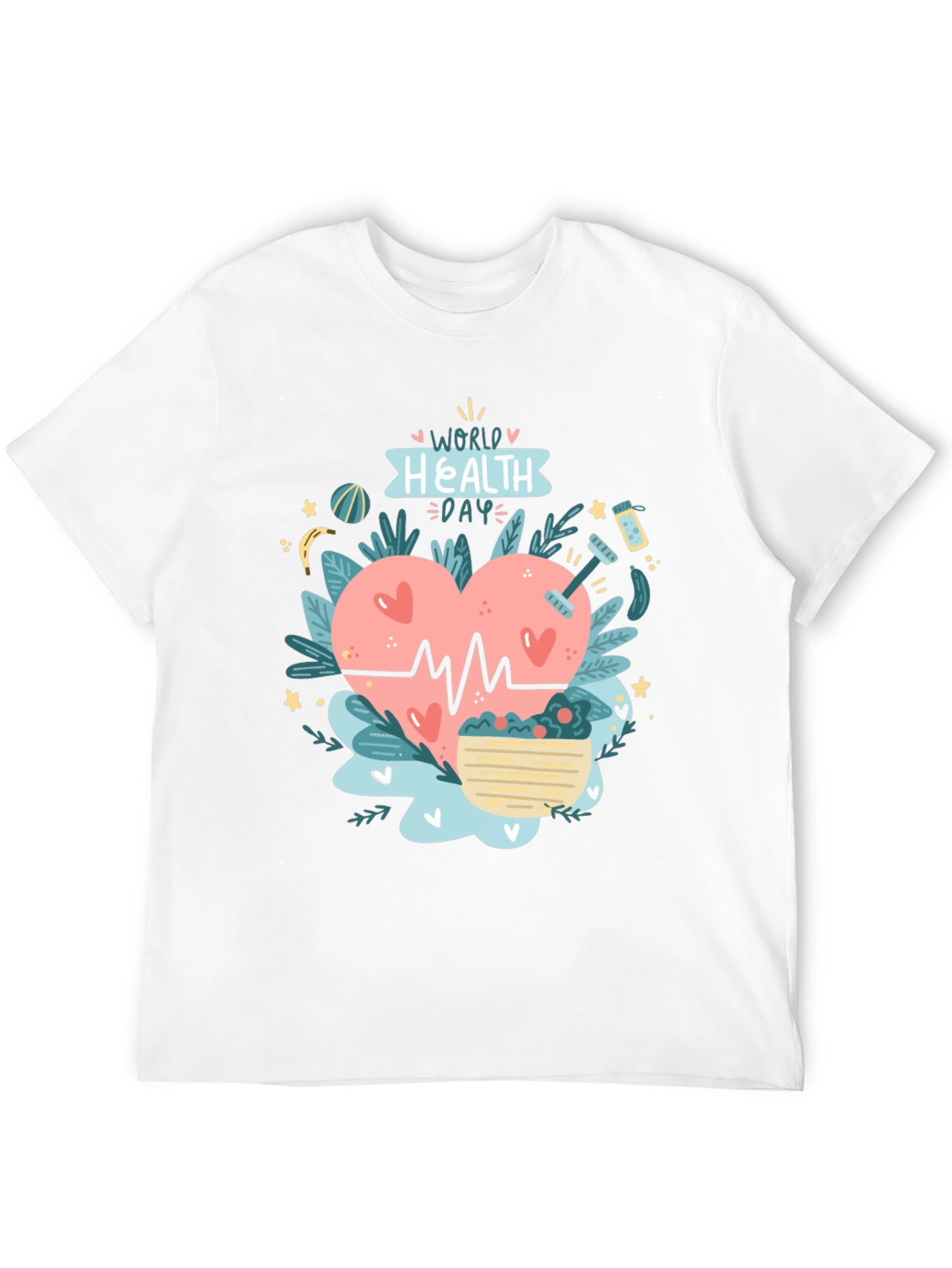 Health Day Black Tee