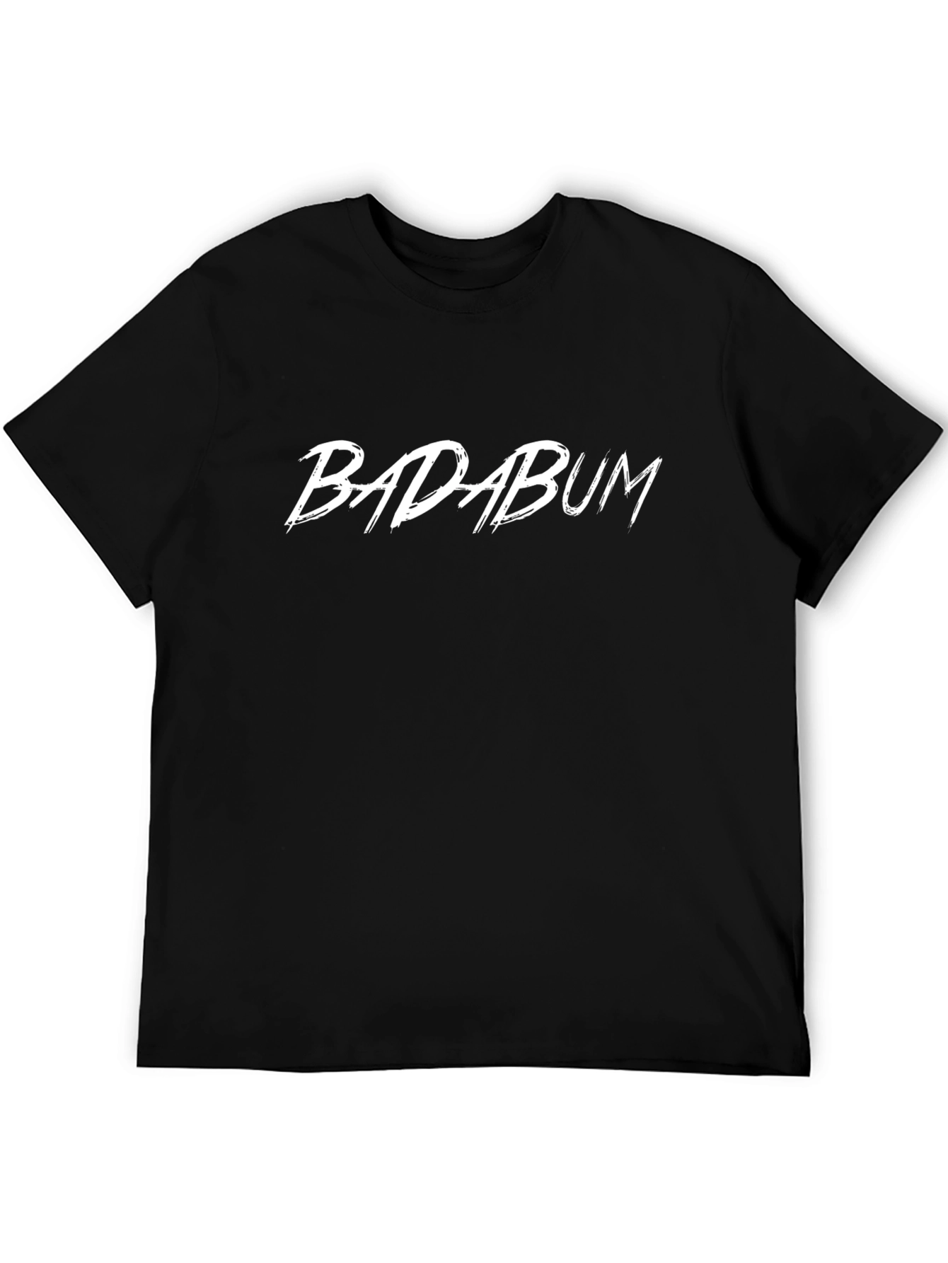 Badabum Graphic Tee - Mens Black T-Shirt