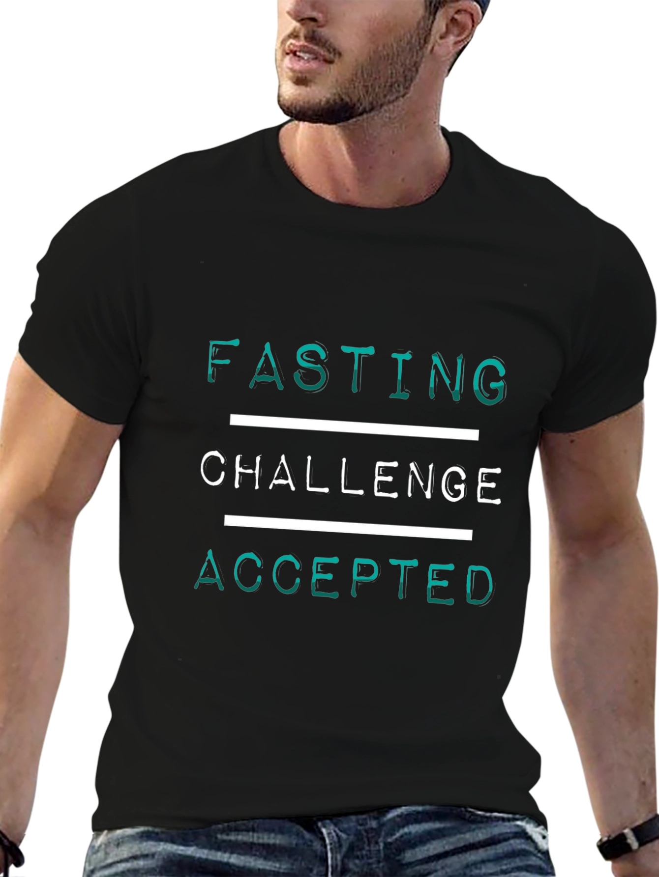 Fasting Challenge Accepted Graphic T-Shirt