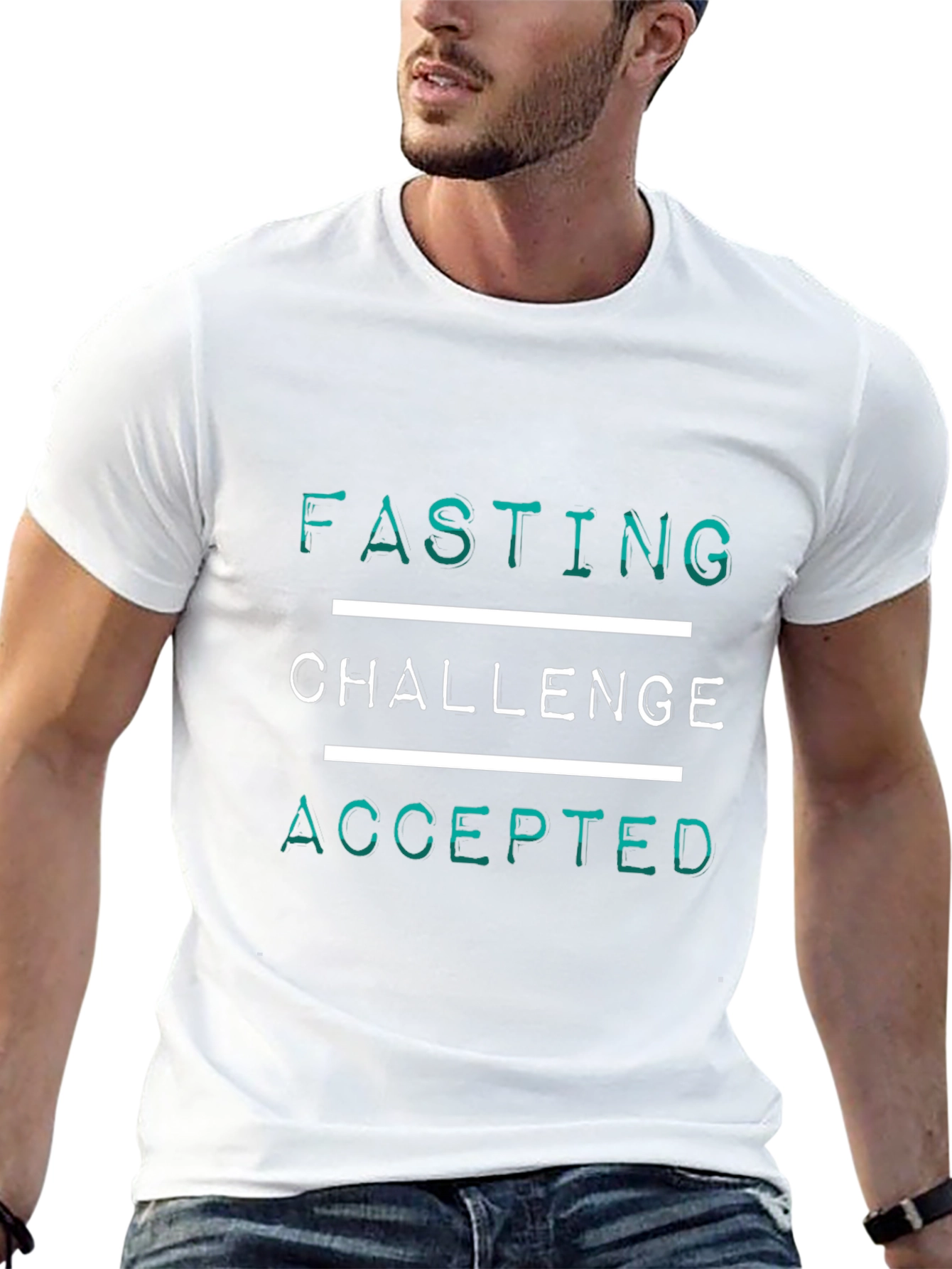 Fasting Challenge Accepted Graphic T-Shirt