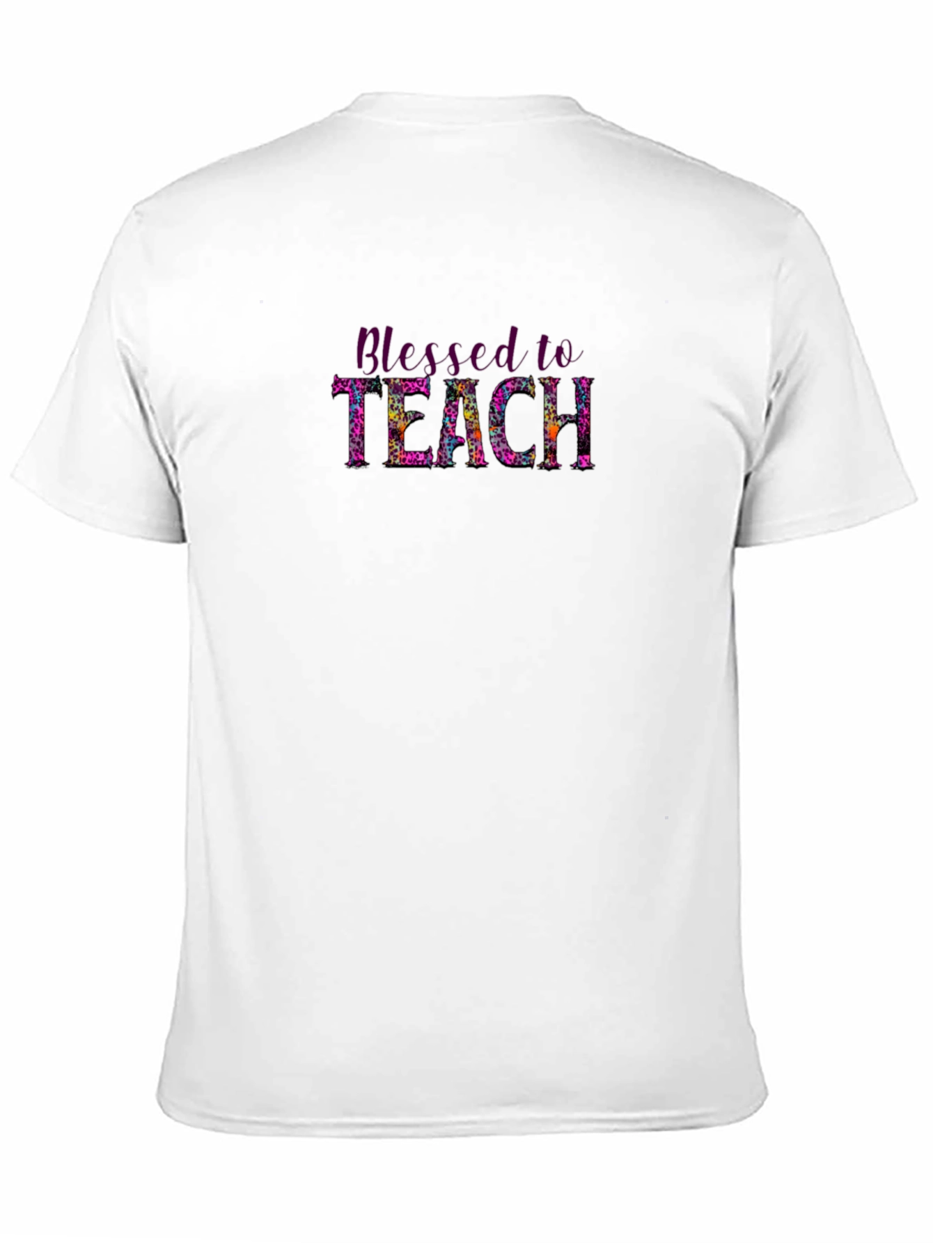 Blessed to Teach Graphic Tee - Black
