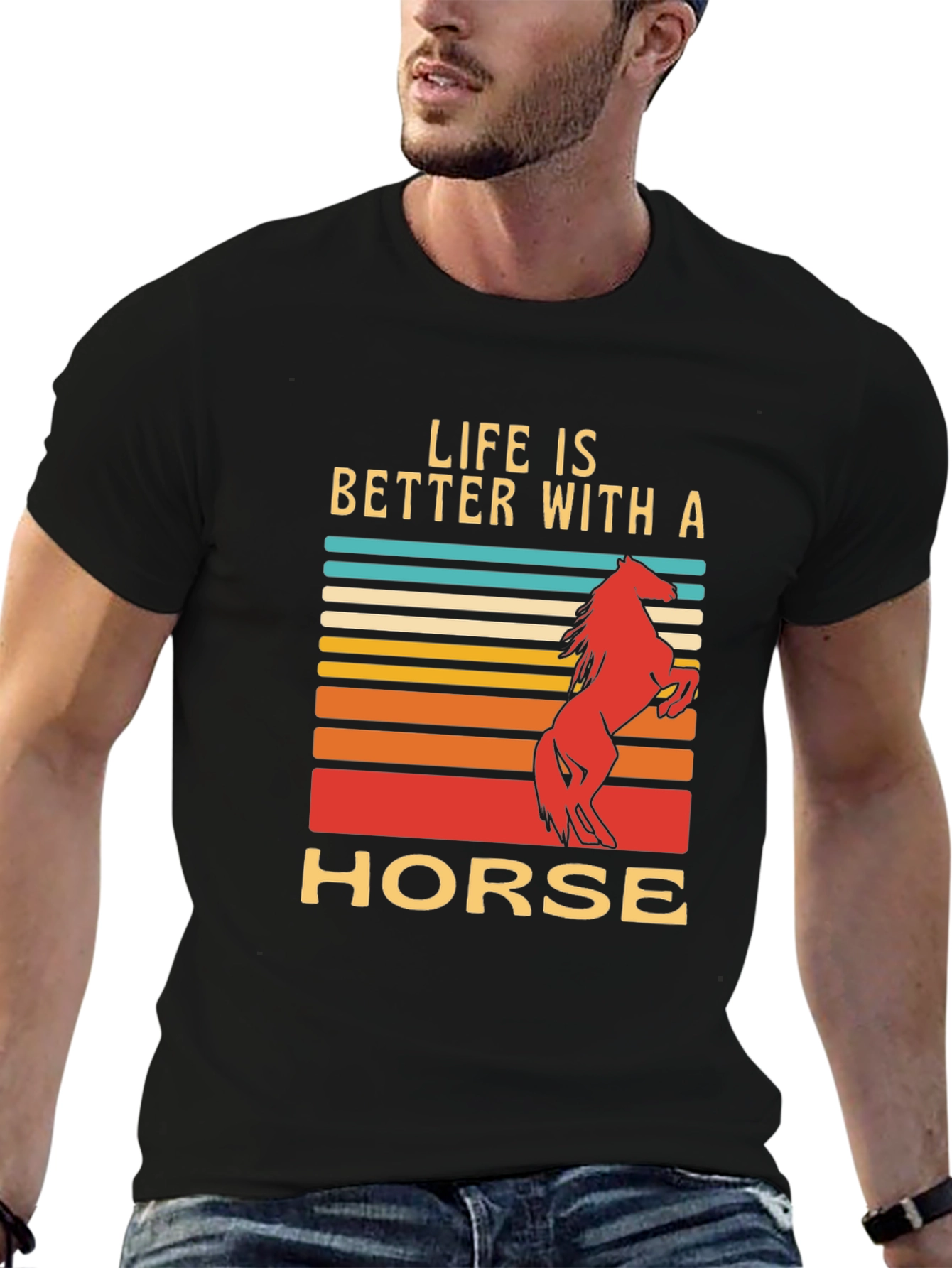 Life is Better with a Horse T-Shirt