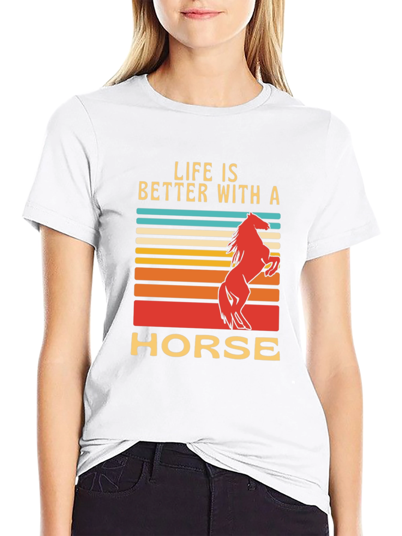 Life is Better with a Horse T-Shirt