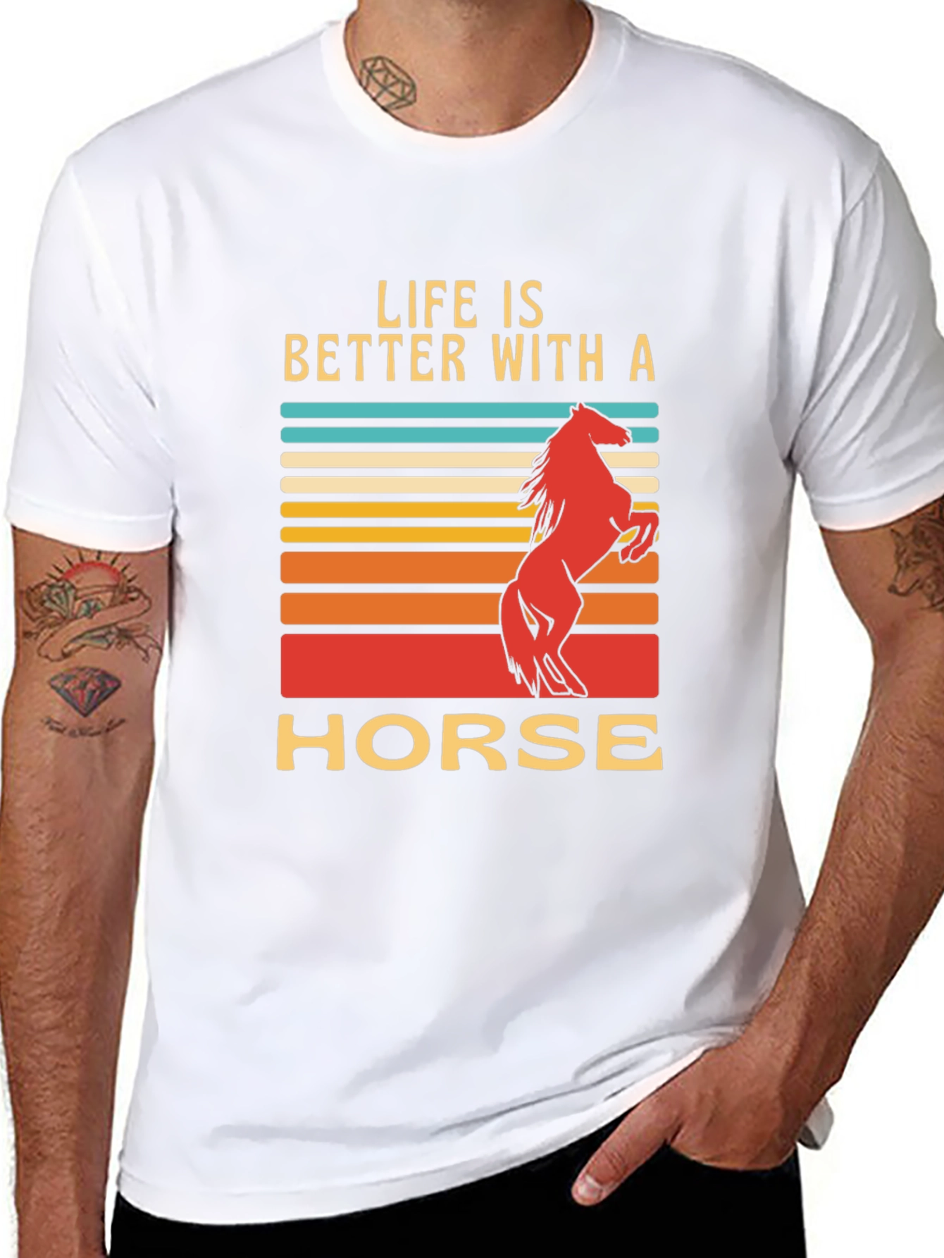 Life is Better with a Horse T-Shirt