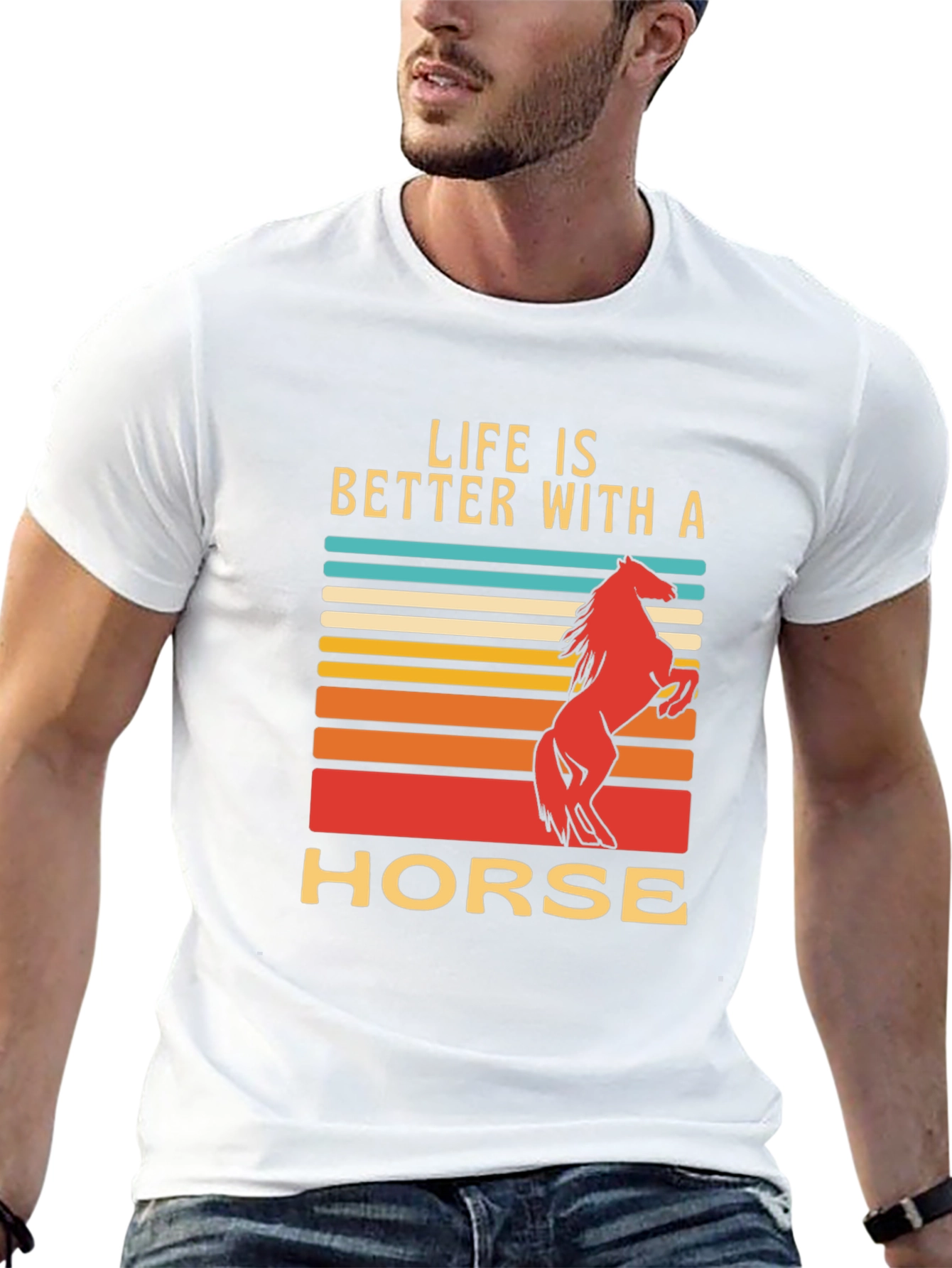 Life is Better with a Horse T-Shirt
