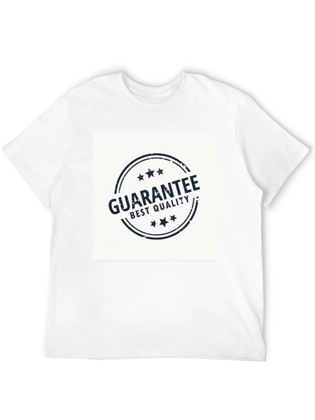 Mens Black T-Shirt - Guarantee Best Quality Print