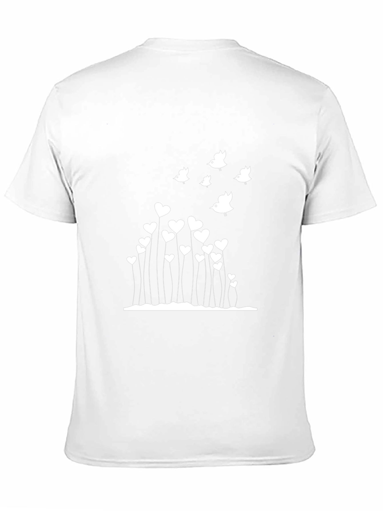 Heart & Birds Graphic Tee