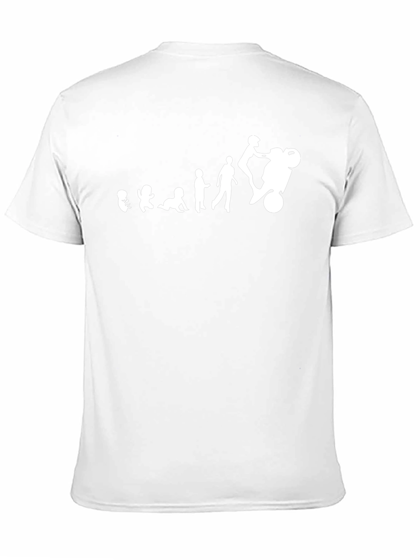 Evolution of a Rider T-Shirt: Black Graphic Tee
