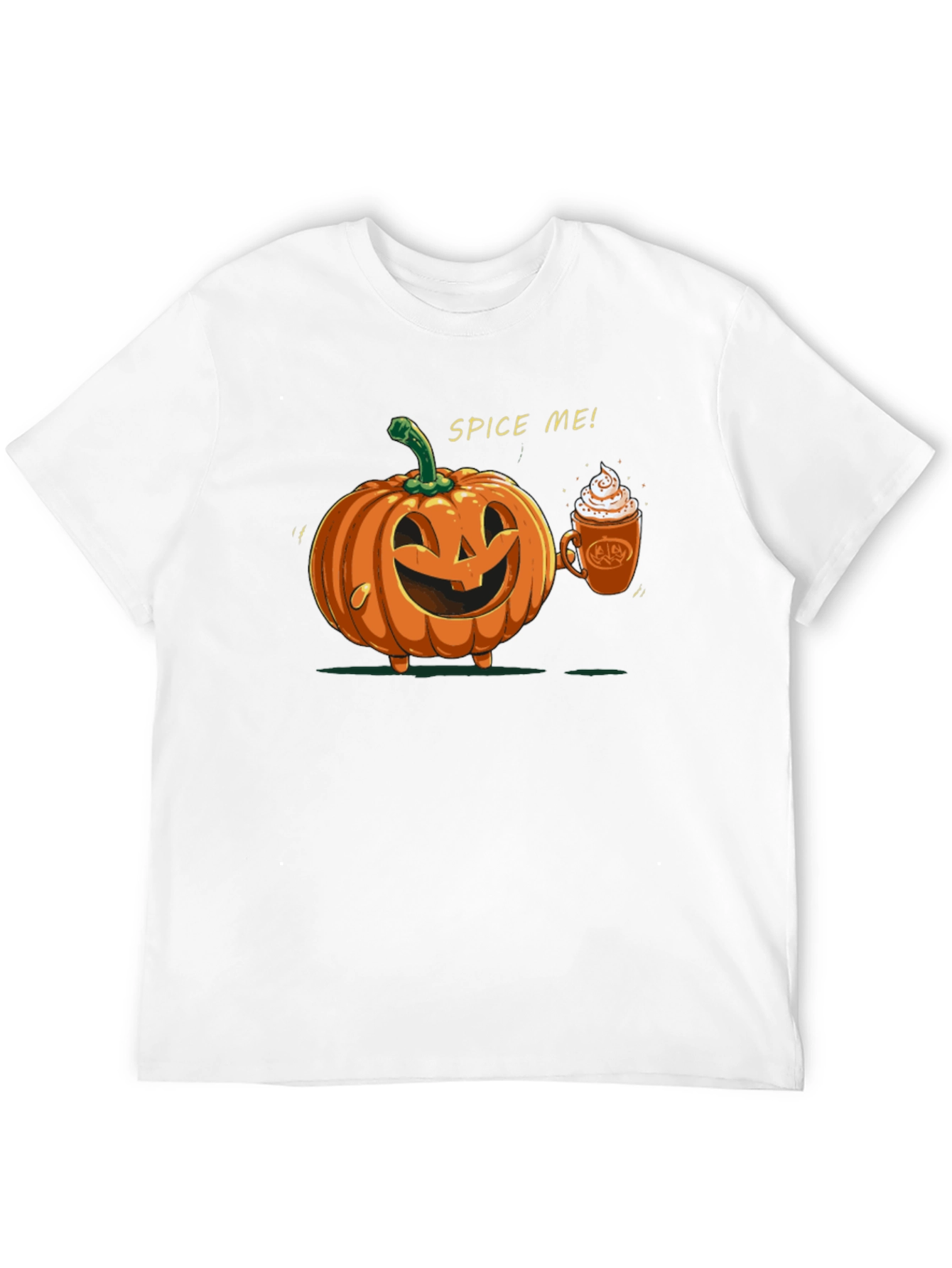 Spice Me Pumpkin T-Shirt - Halloween Fall Apparel