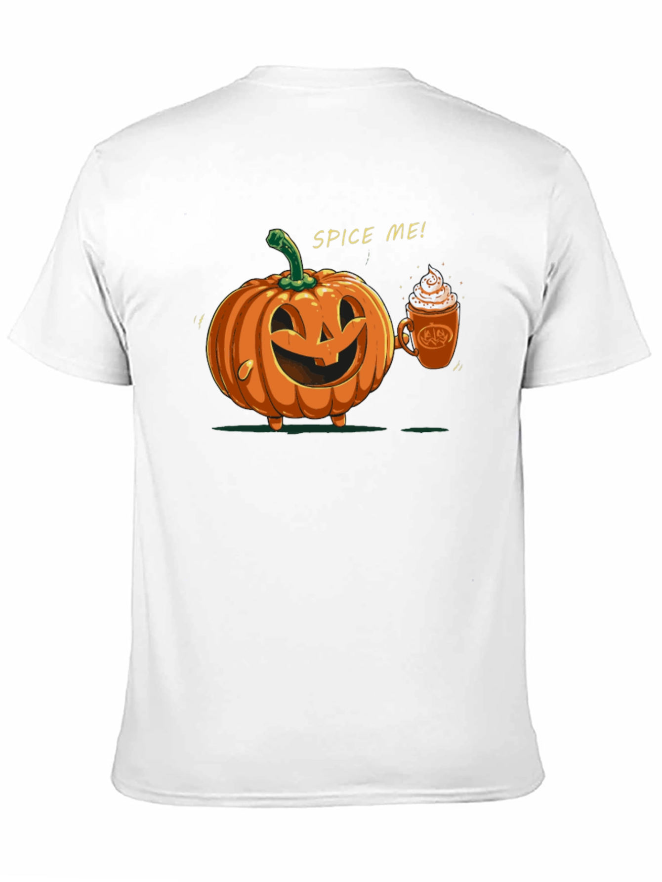 Spice Me Pumpkin T-Shirt - Halloween Fall Apparel