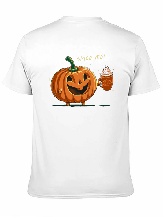 Spice Me Pumpkin T-Shirt - Halloween Fall Apparel