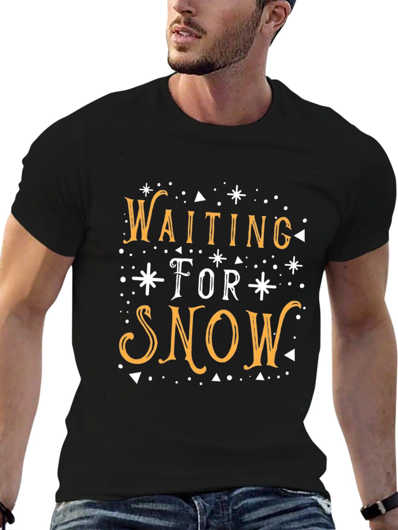 Waiting for Snow Graphic T-Shirt