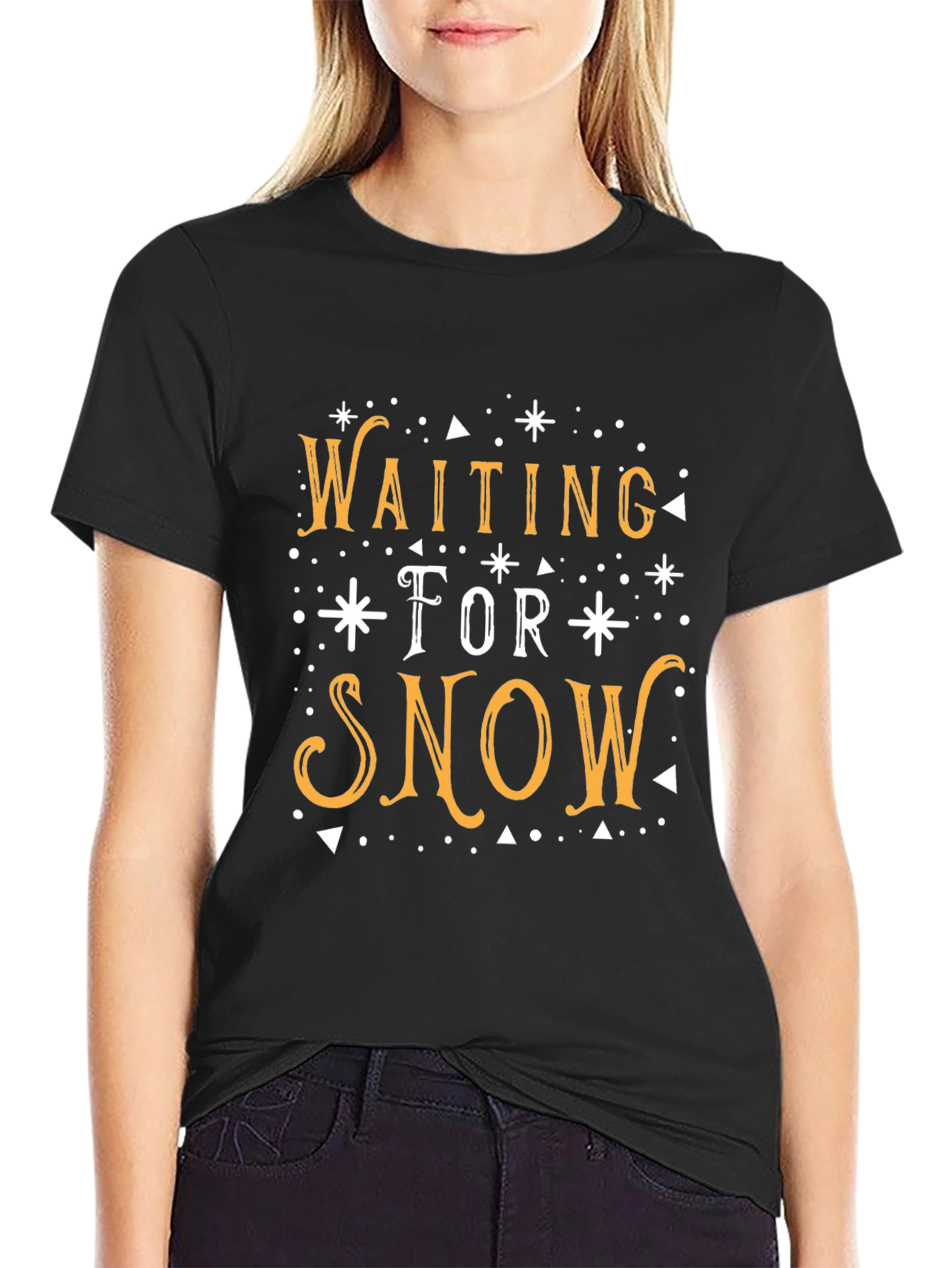 Waiting for Snow Graphic T-Shirt