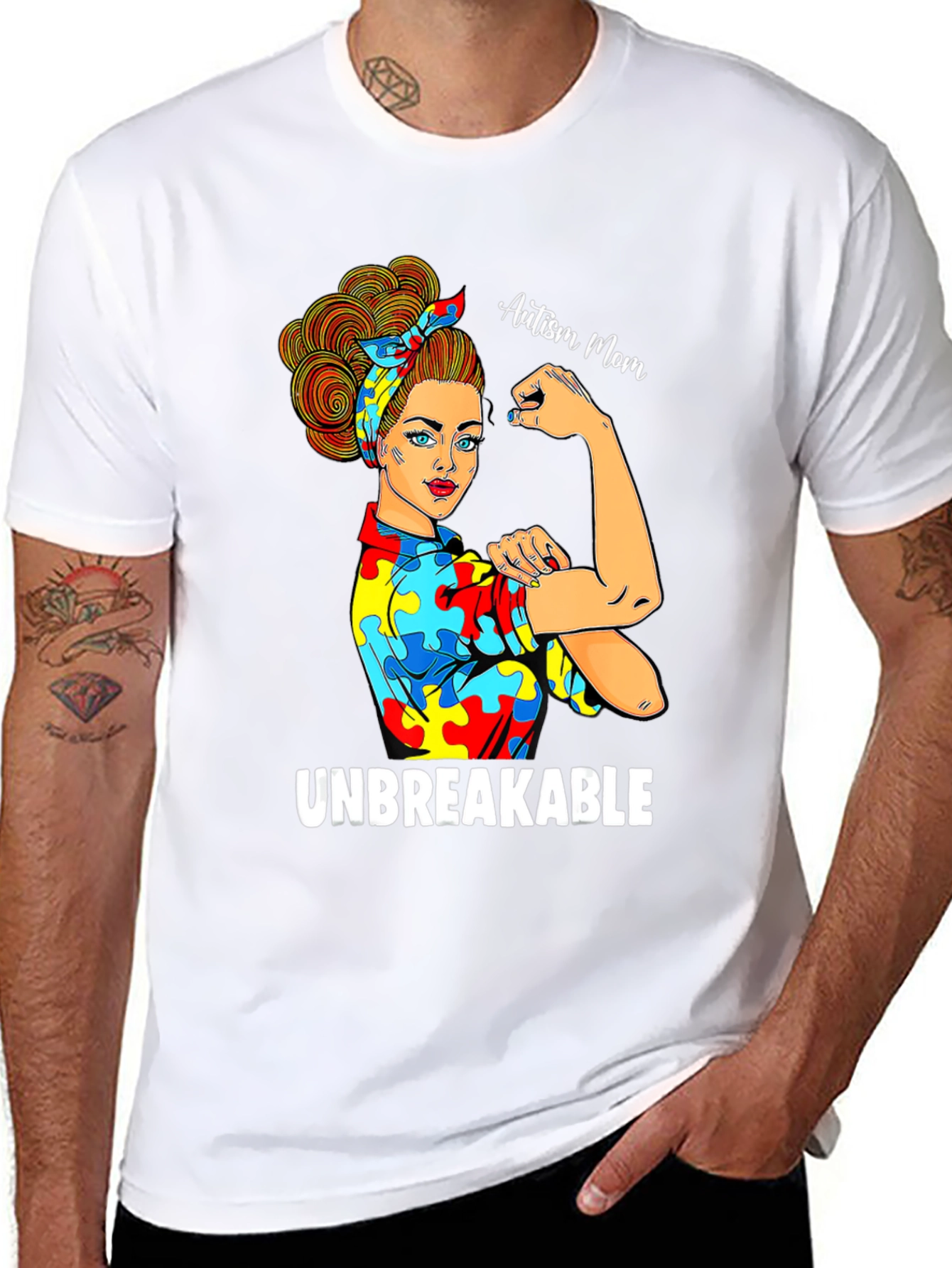 Autism Mom Unbreakable T-Shirt