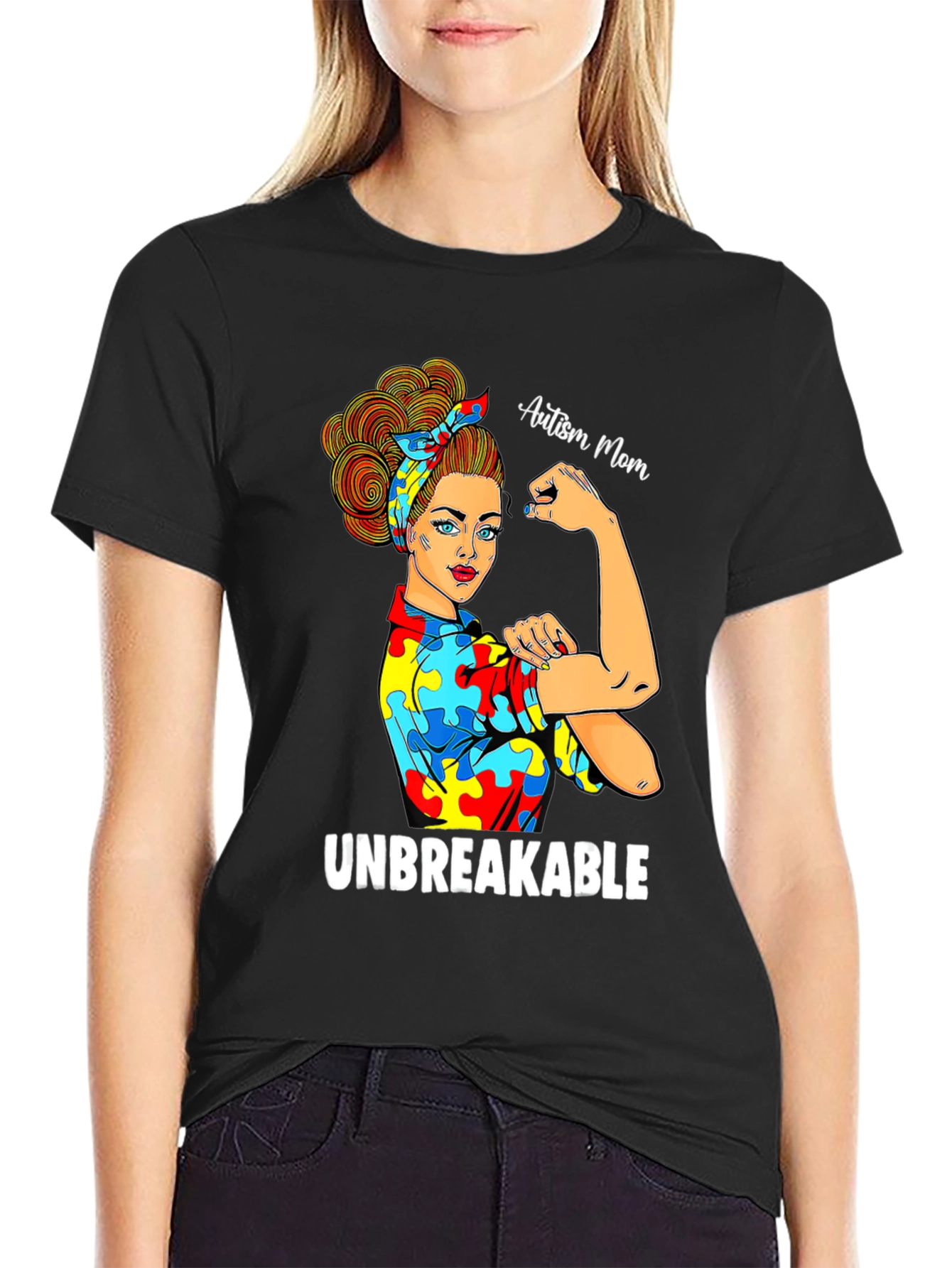 Autism Mom Unbreakable T-Shirt