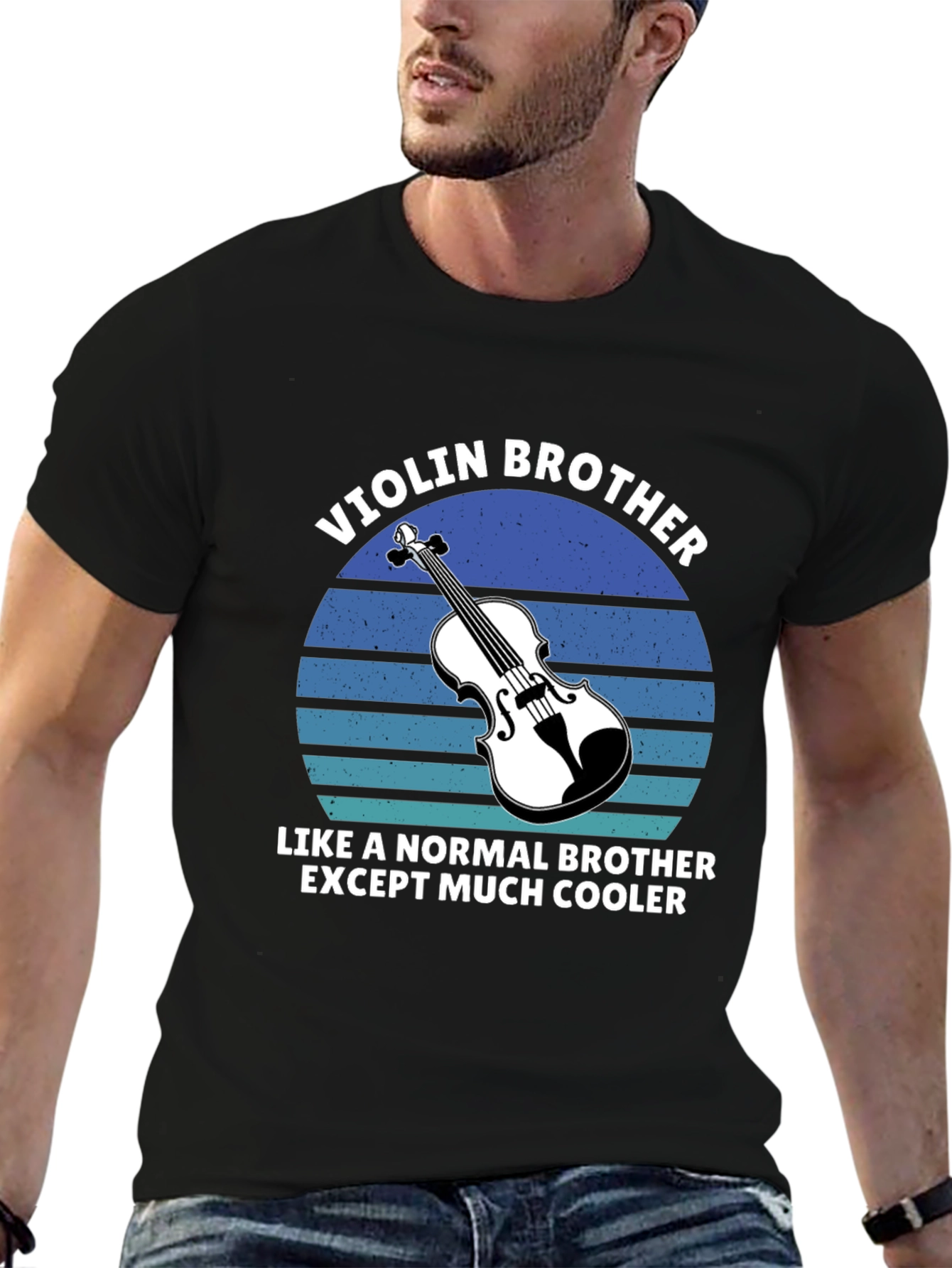 Violin Brother T-Shirt - Musician Gift