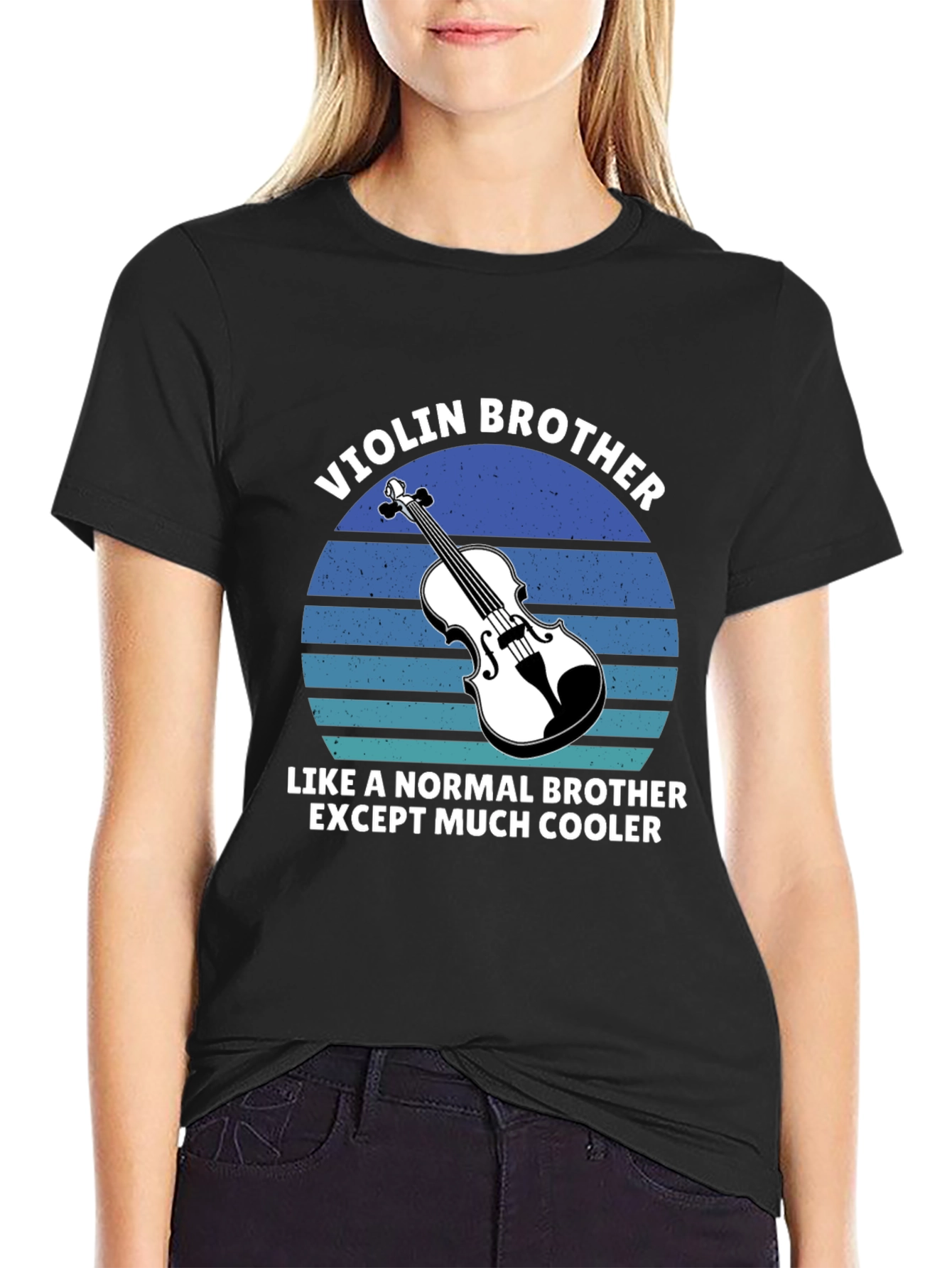 Violin Brother T-Shirt - Musician Gift