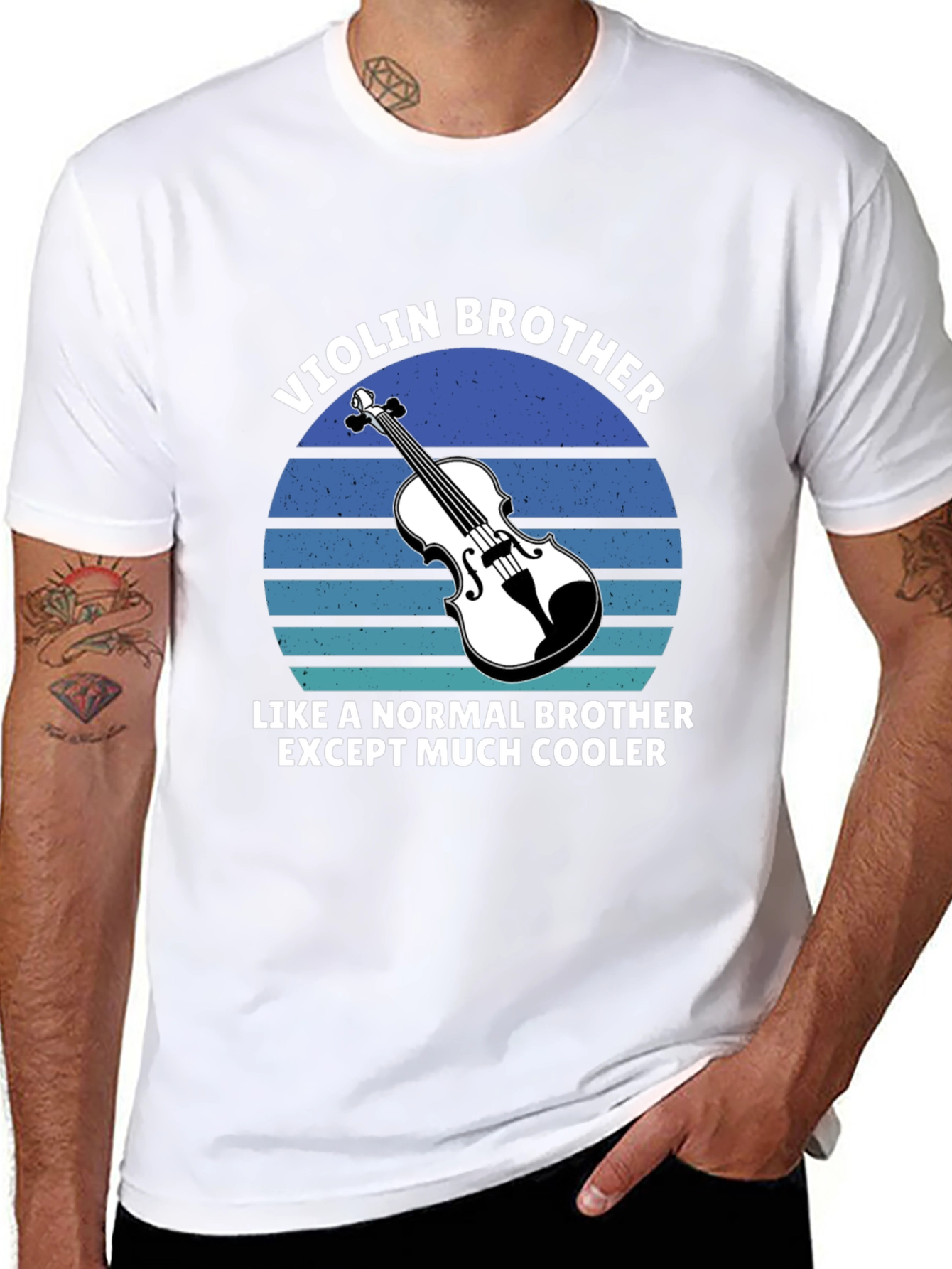 Violin Brother T-Shirt - Musician Gift
