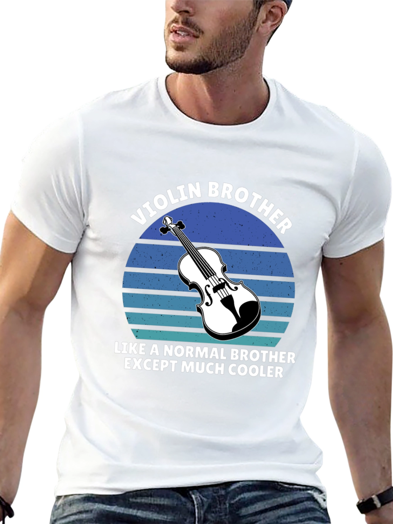Violin Brother T-Shirt - Musician Gift