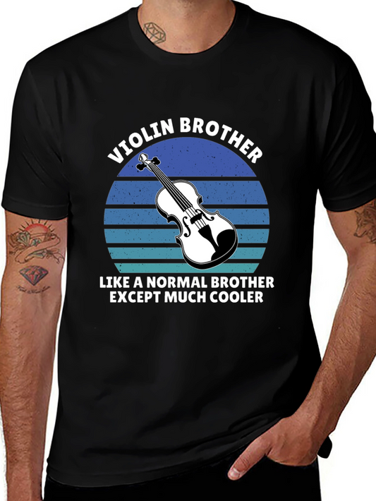 Violin Brother T-Shirt - Musician Gift