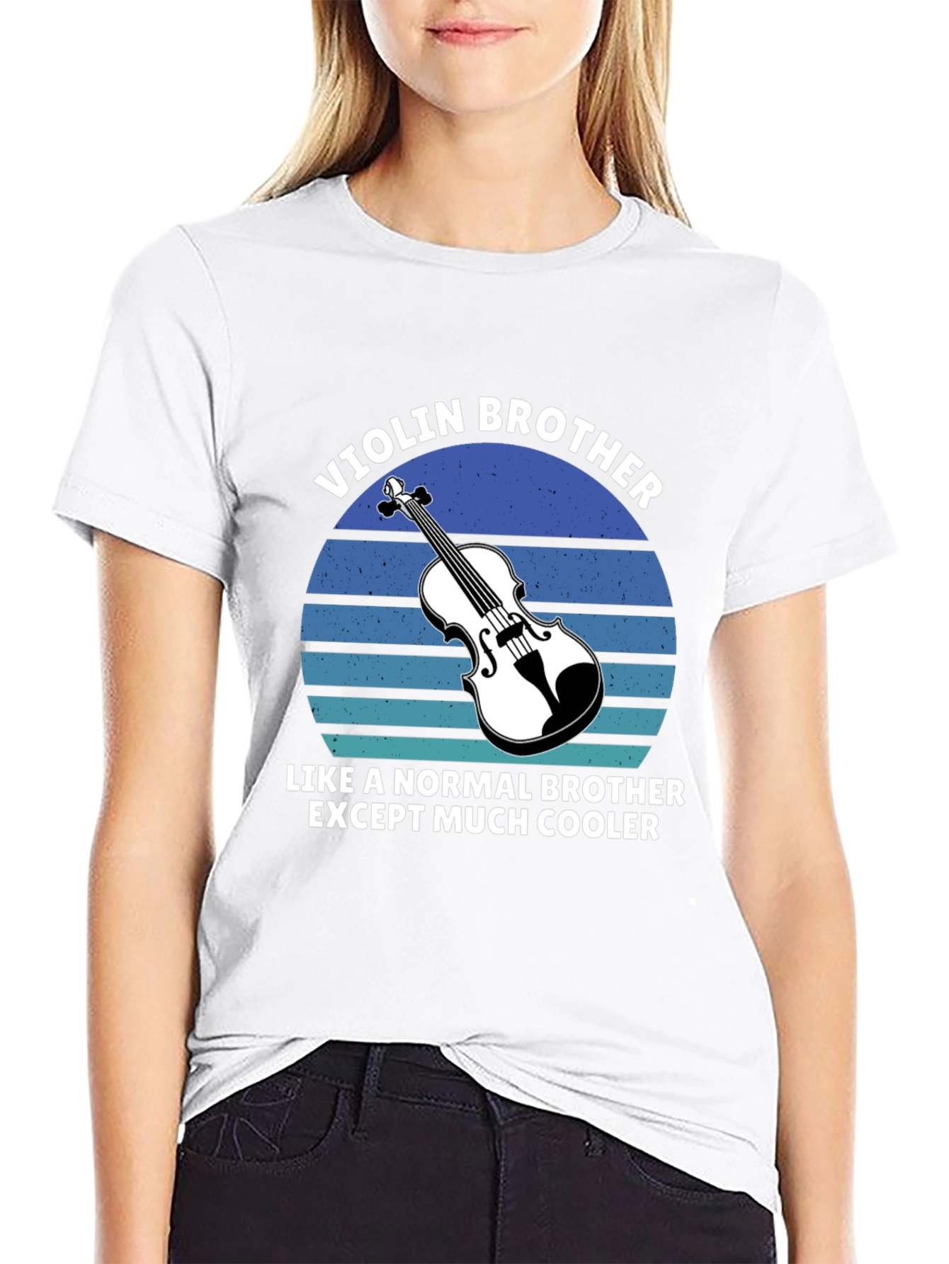Violin Brother T-Shirt - Musician Gift