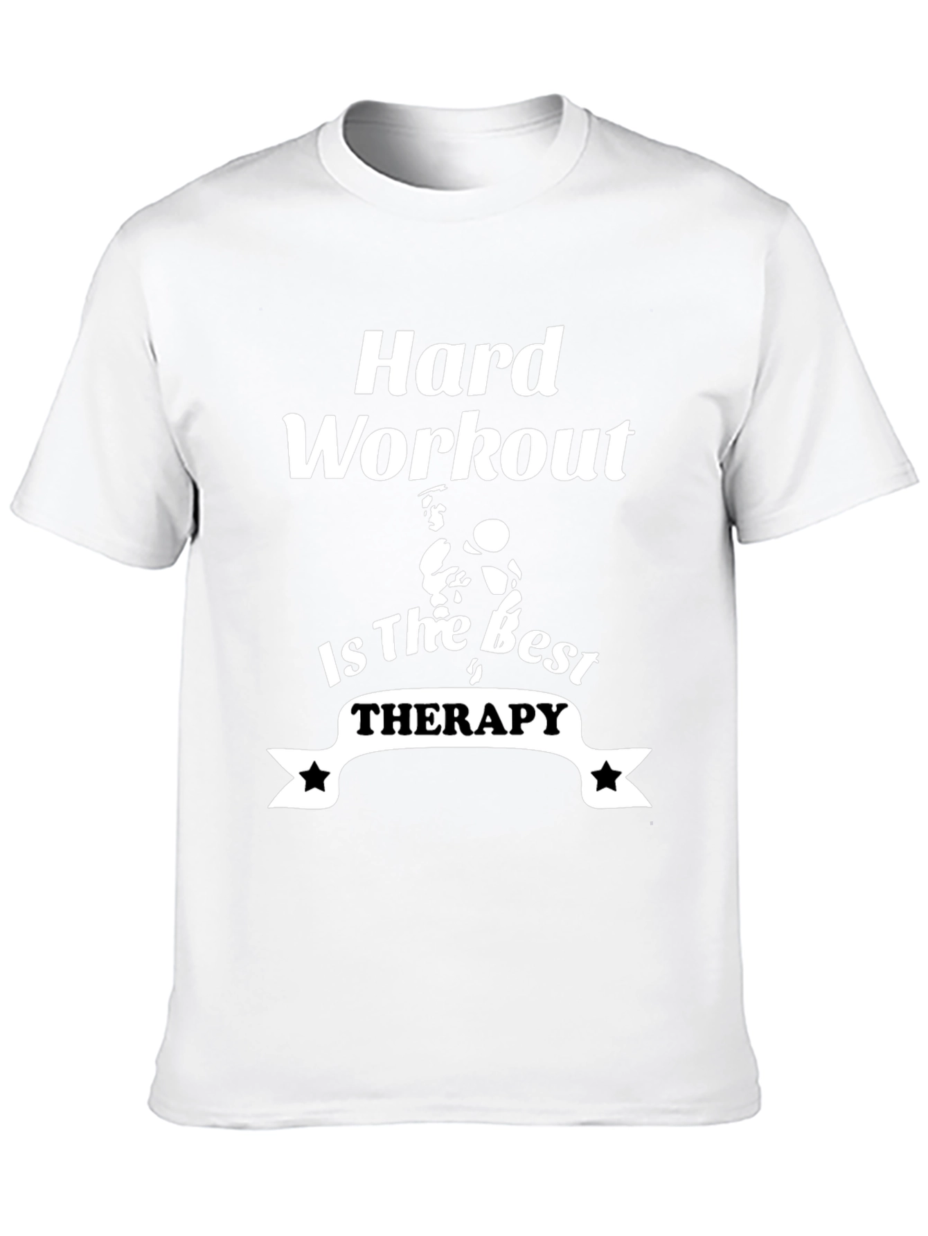 Hard Workout Therapy Graphic Tee