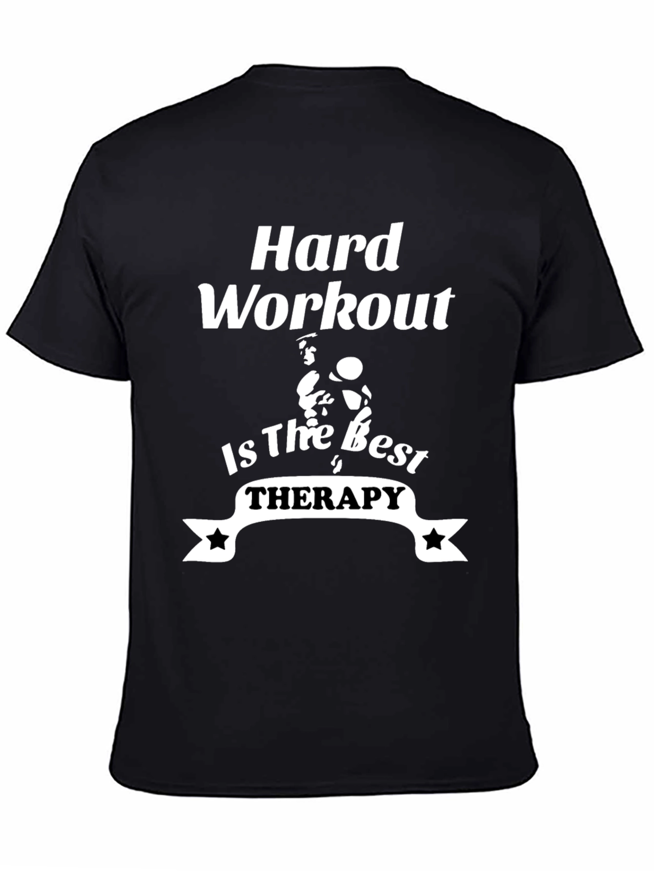 Hard Workout Therapy Graphic Tee