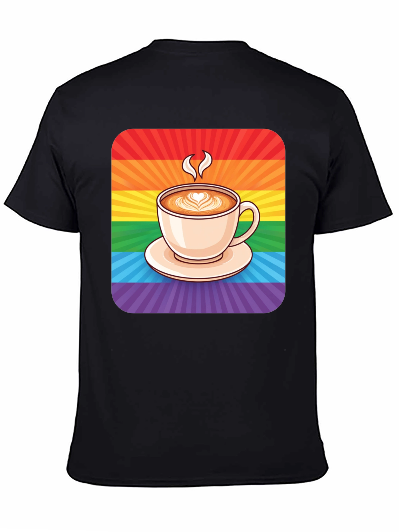 Rainbow Coffee Lover T-Shirt
