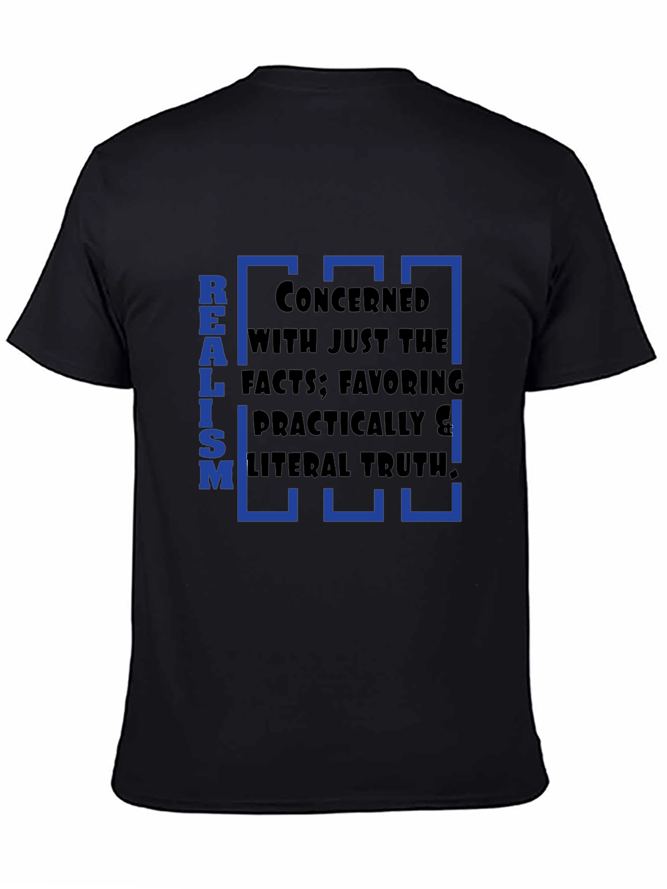 Realism Graphic T-Shirt - Concerned with Facts