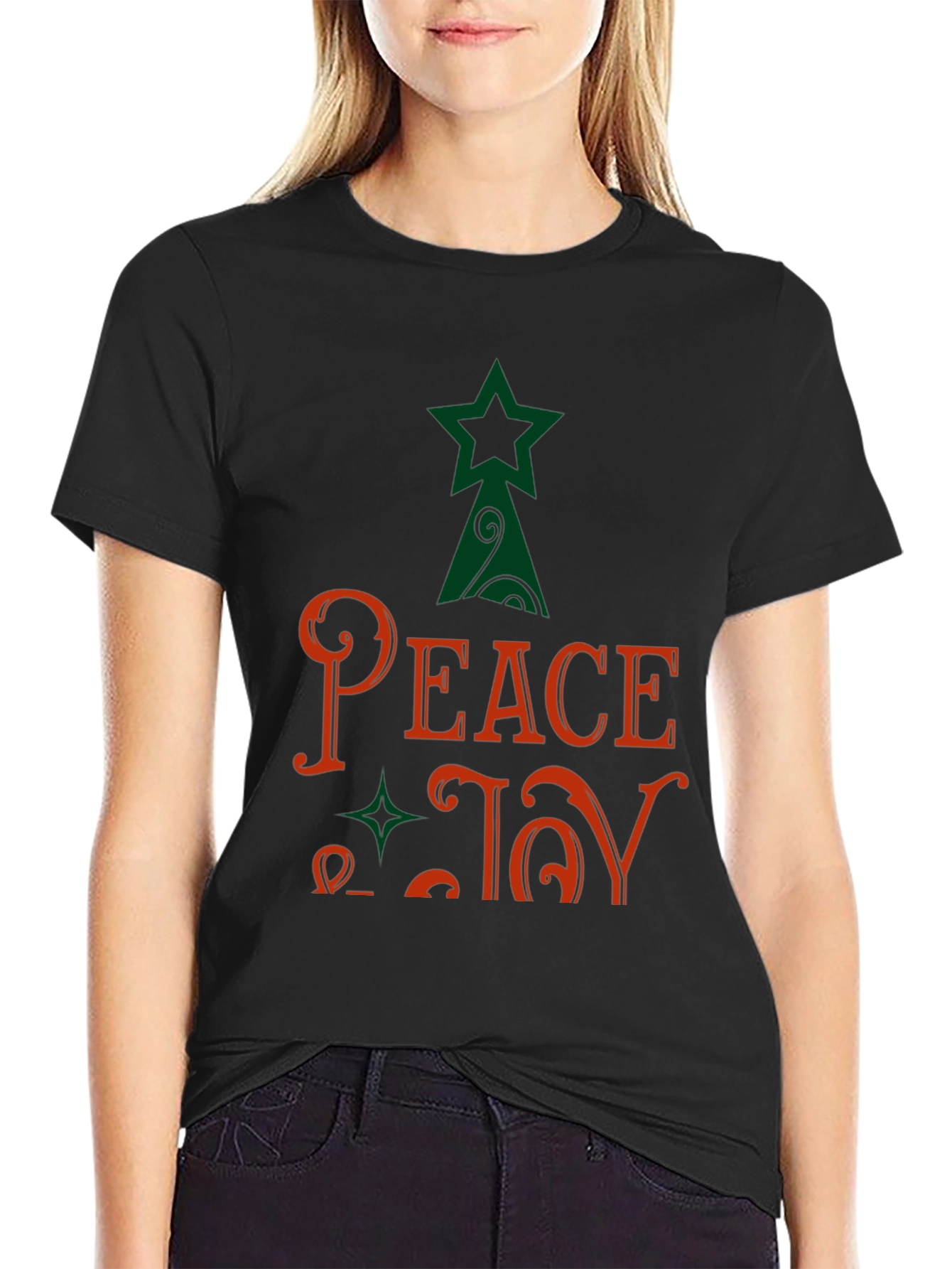 Peace Joy Christmas T-Shirt