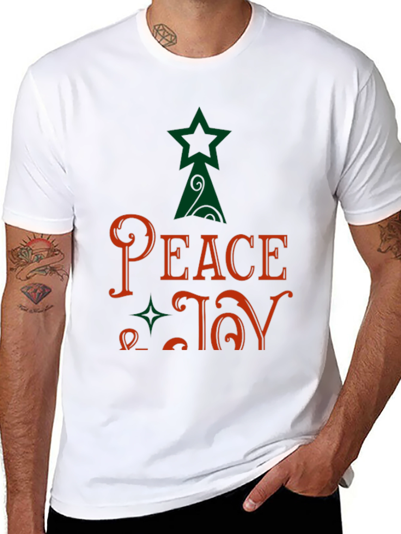 Peace Joy Christmas T-Shirt