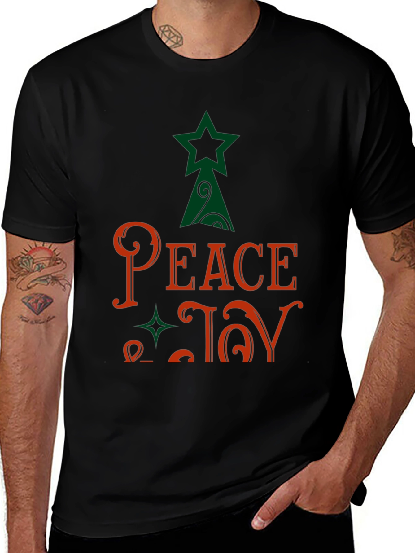 Peace Joy Christmas T-Shirt