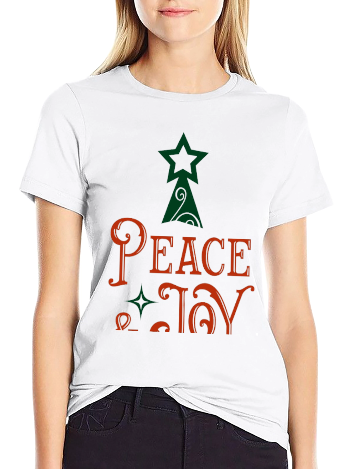 Peace Joy Christmas T-Shirt