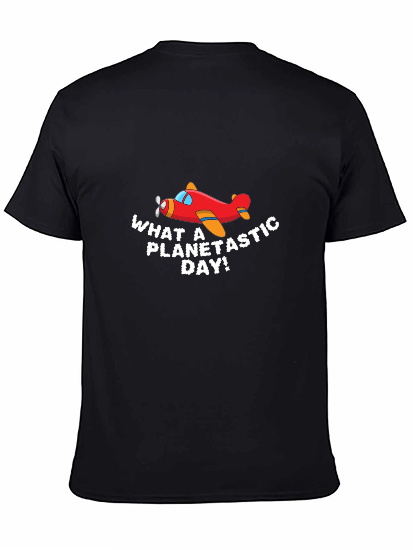 Planetastic Day Airplane T-Shirt