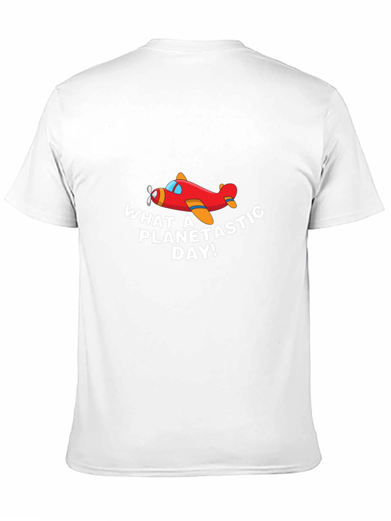 Planetastic Day Airplane T-Shirt