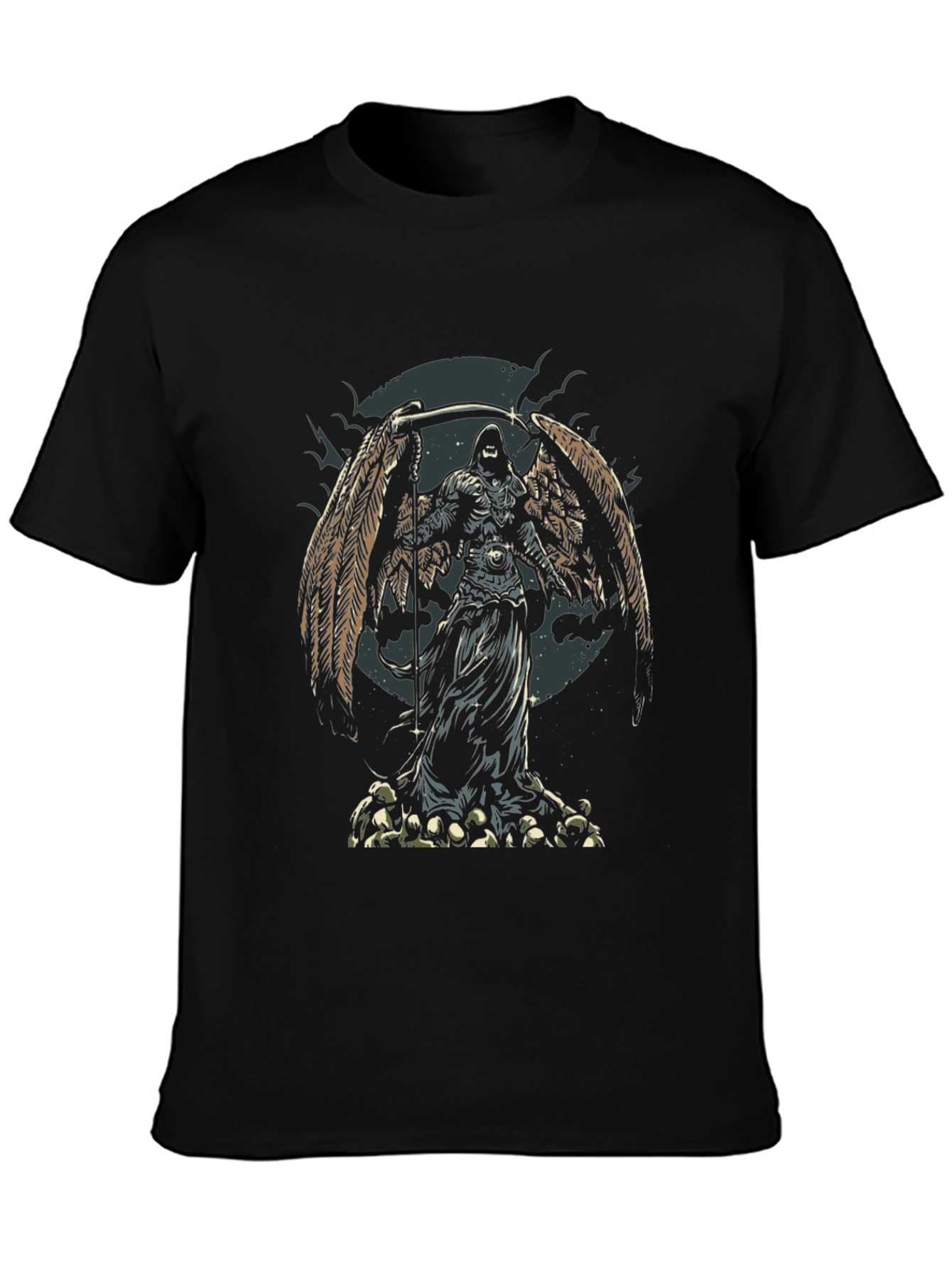 Grim Reaper Winged Death T-Shirt