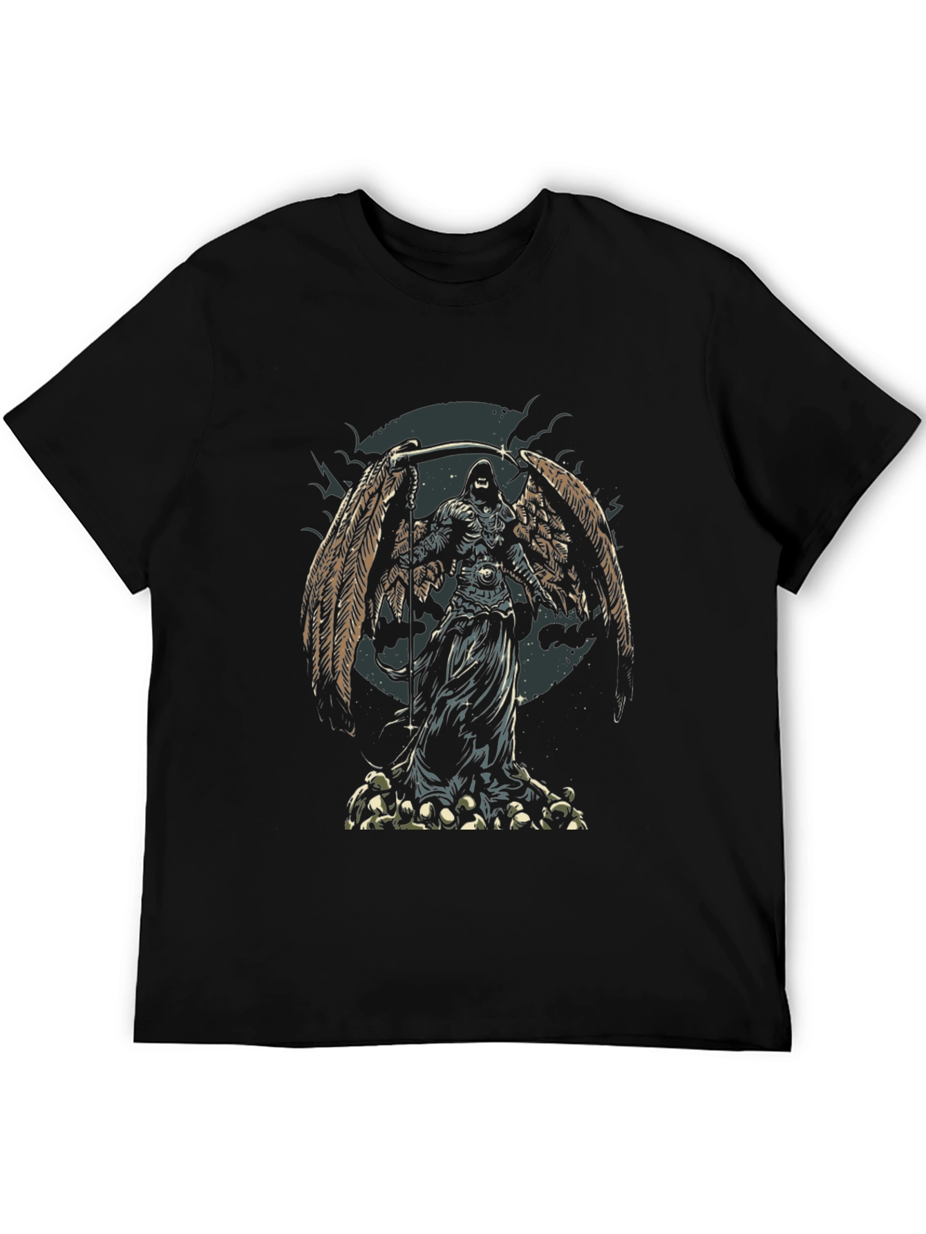Grim Reaper Winged Death T-Shirt