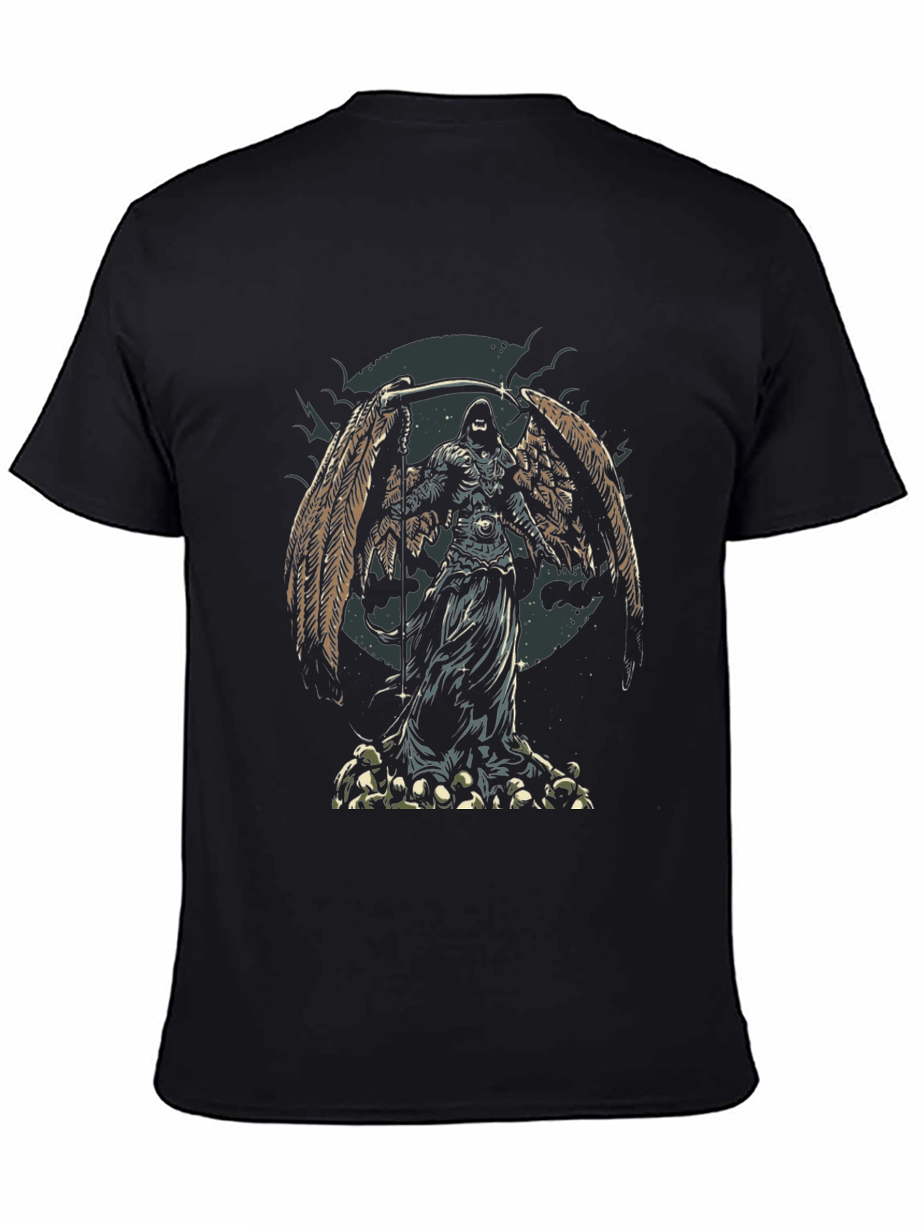 Grim Reaper Winged Death T-Shirt