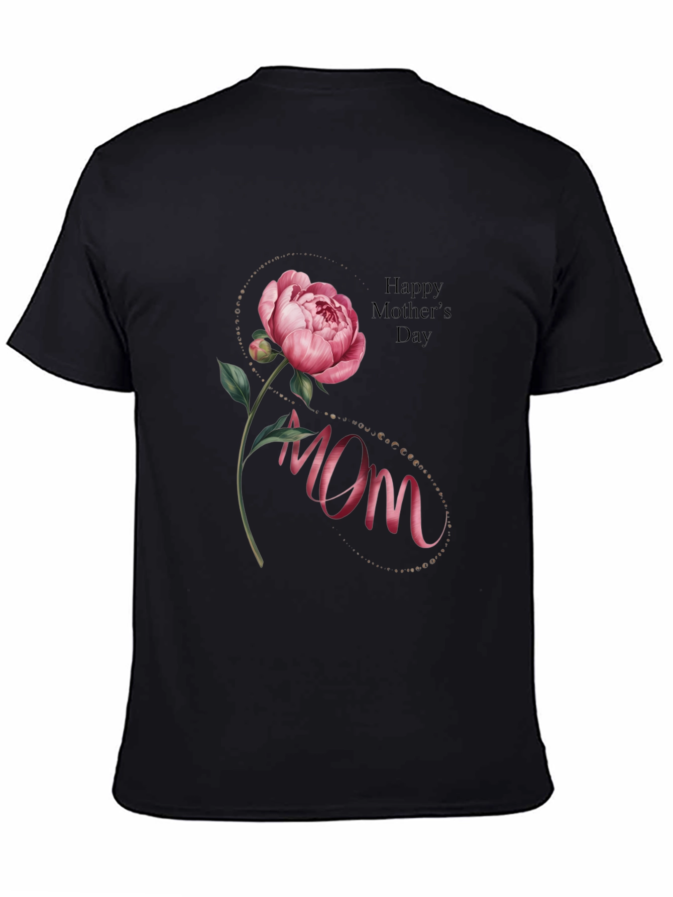 Mom Floral T-Shirt - Happy Mothers Day