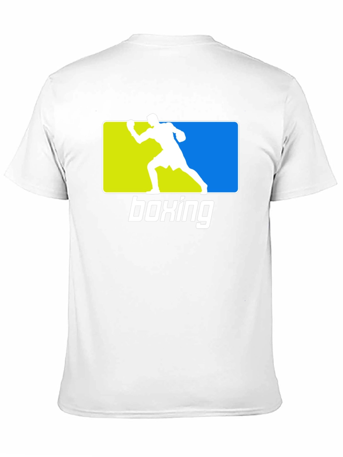 Boxing Graphic Tee - Black Sporty Design