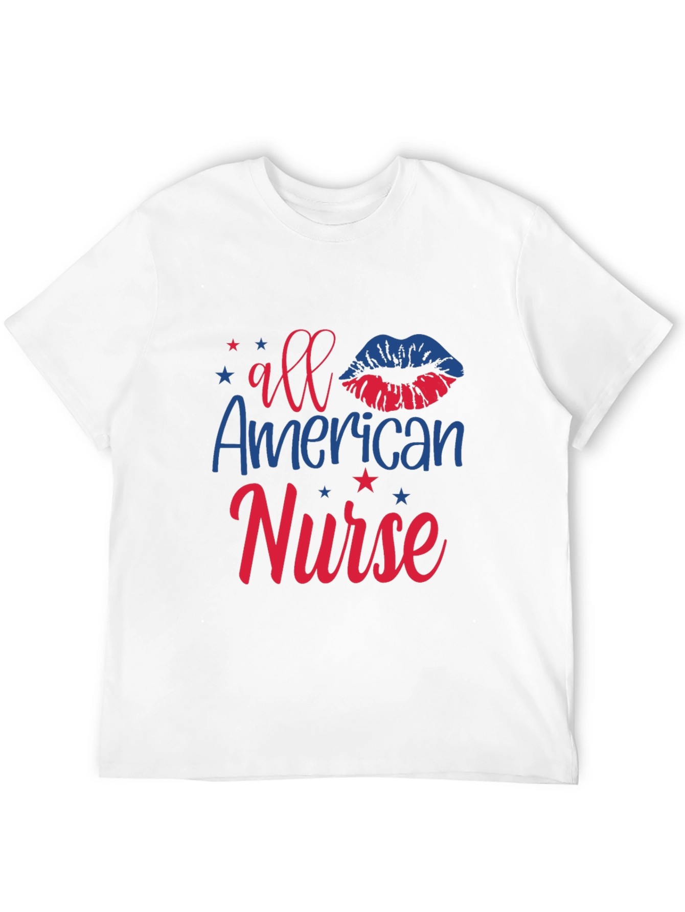 All American Nurse Patriotic T-Shirt