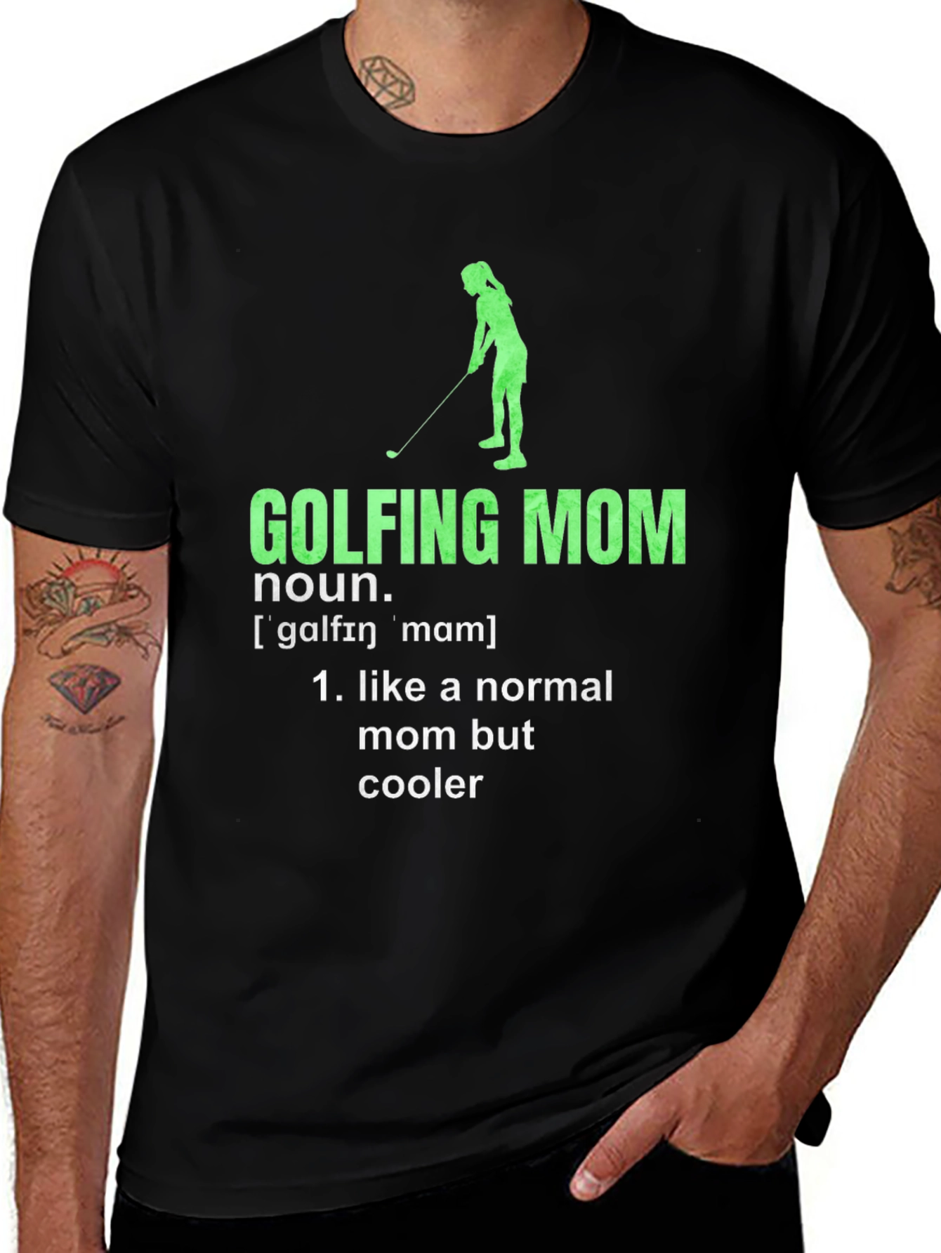 Golfing Mom T-Shirt - Definition Style