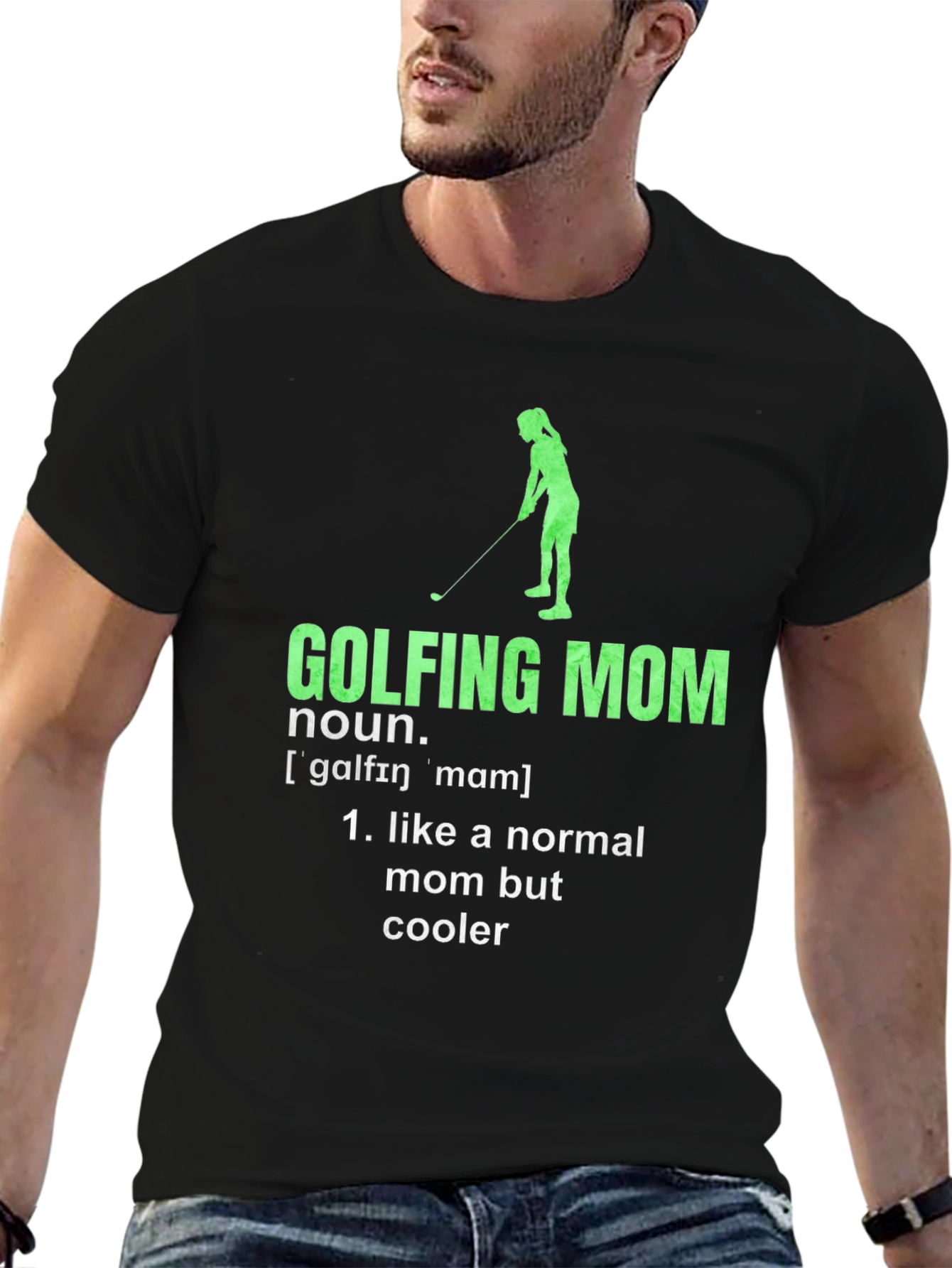 Golfing Mom T-Shirt - Definition Style